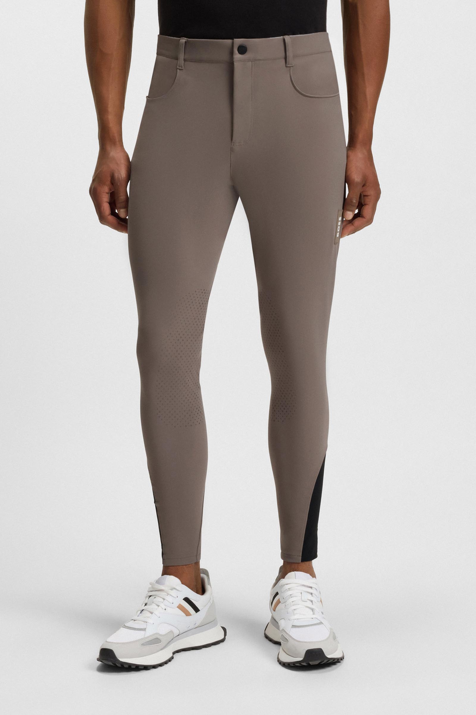 Boss James pantaloni da equitazione uomo knee grip Technical