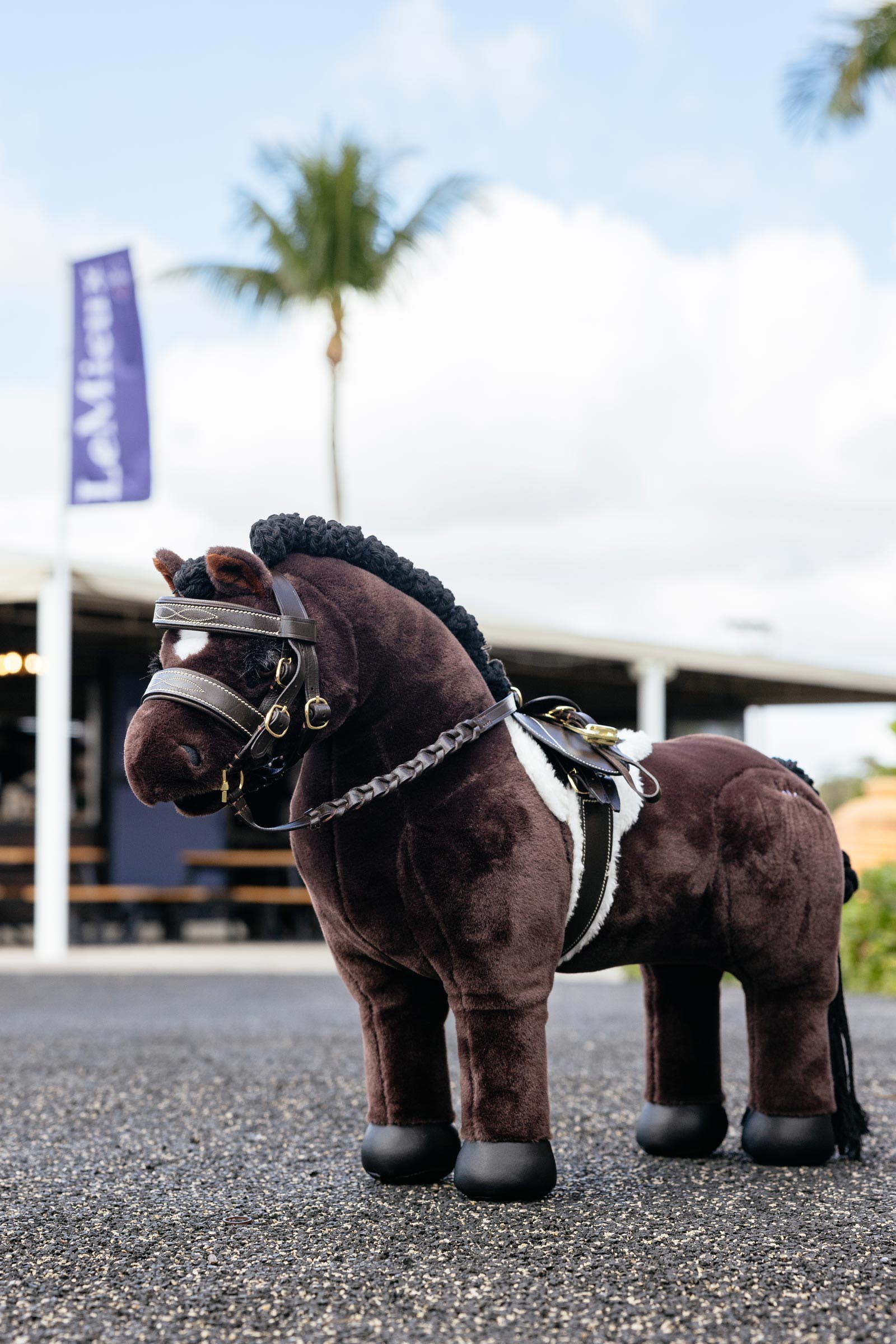 LeMieux Hunter sottosella e sottopancia per pony giocattolo