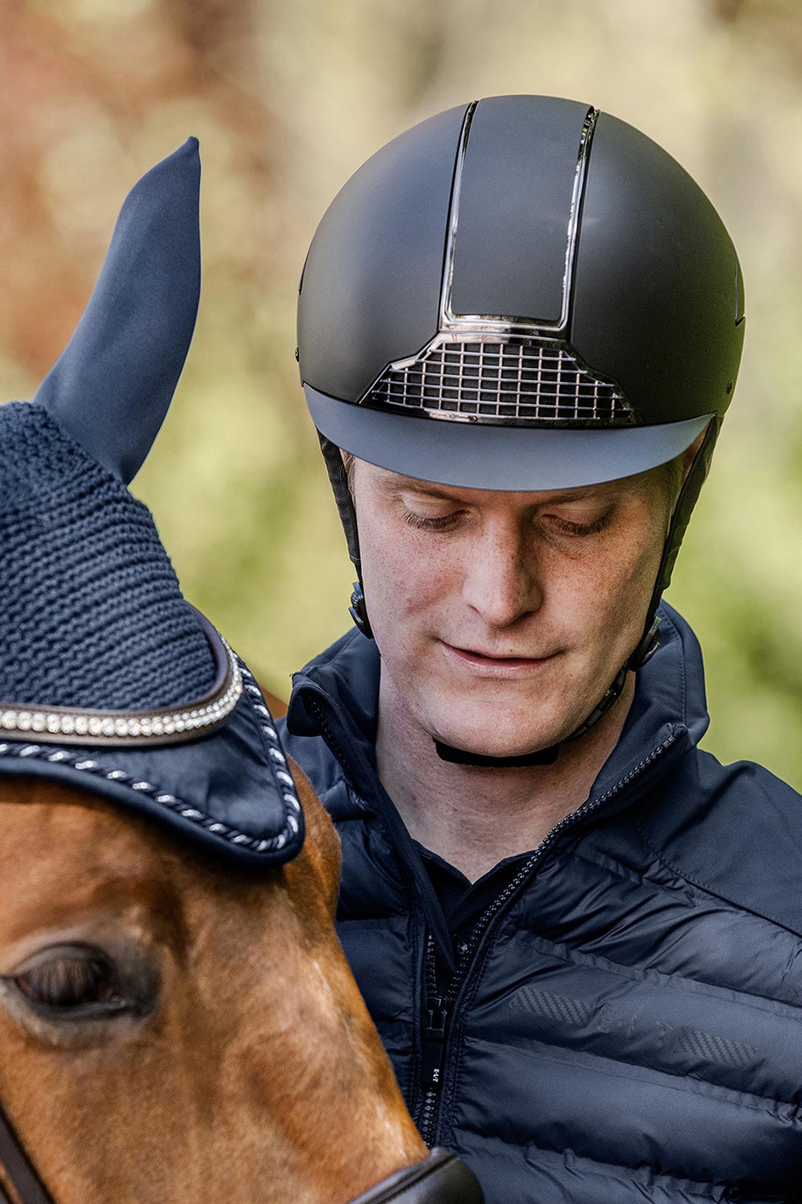 SWING H24 Chrome casco da equitazione