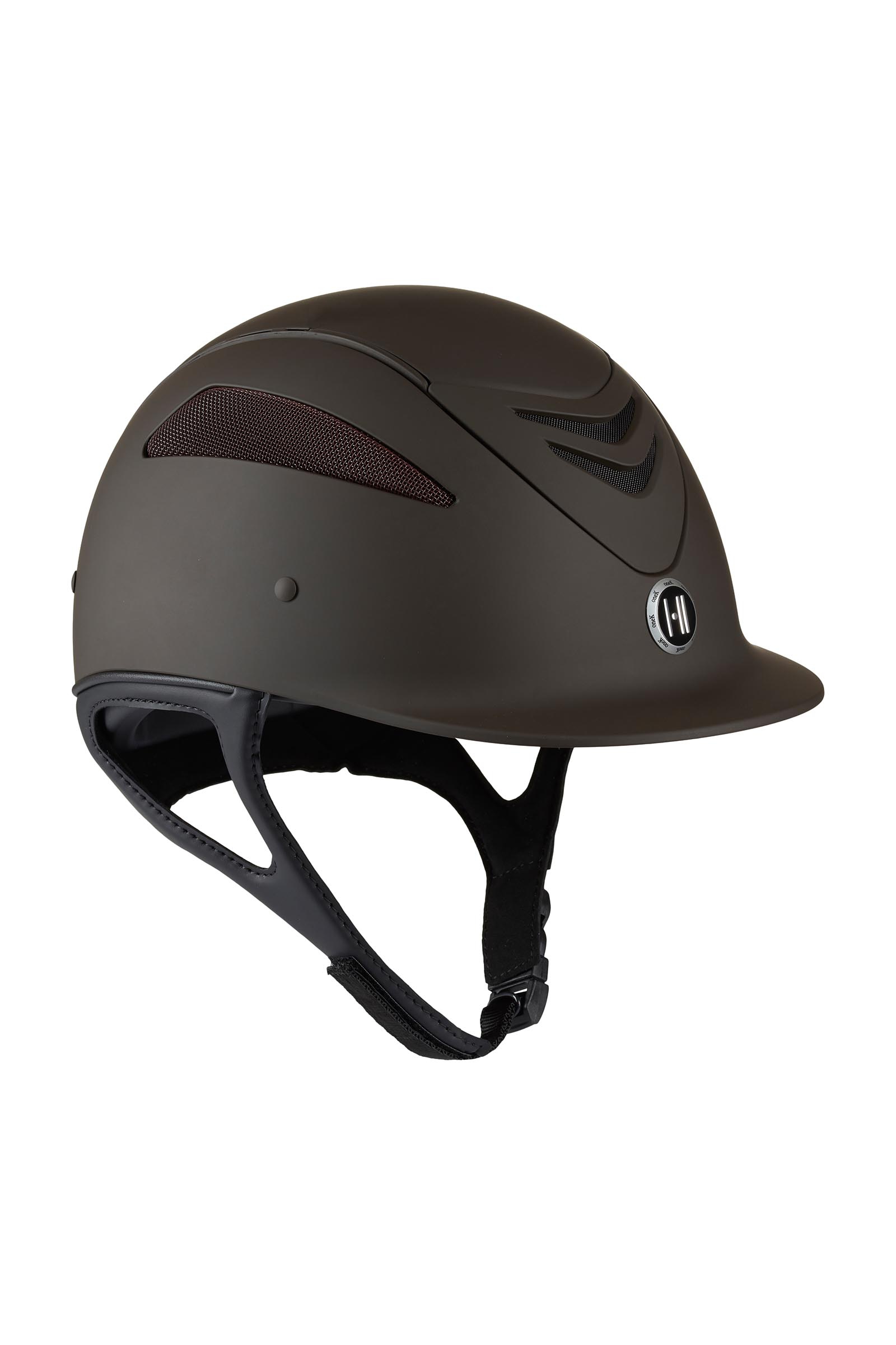 Brown OneK Defender Pro Matt Casco da equitazione