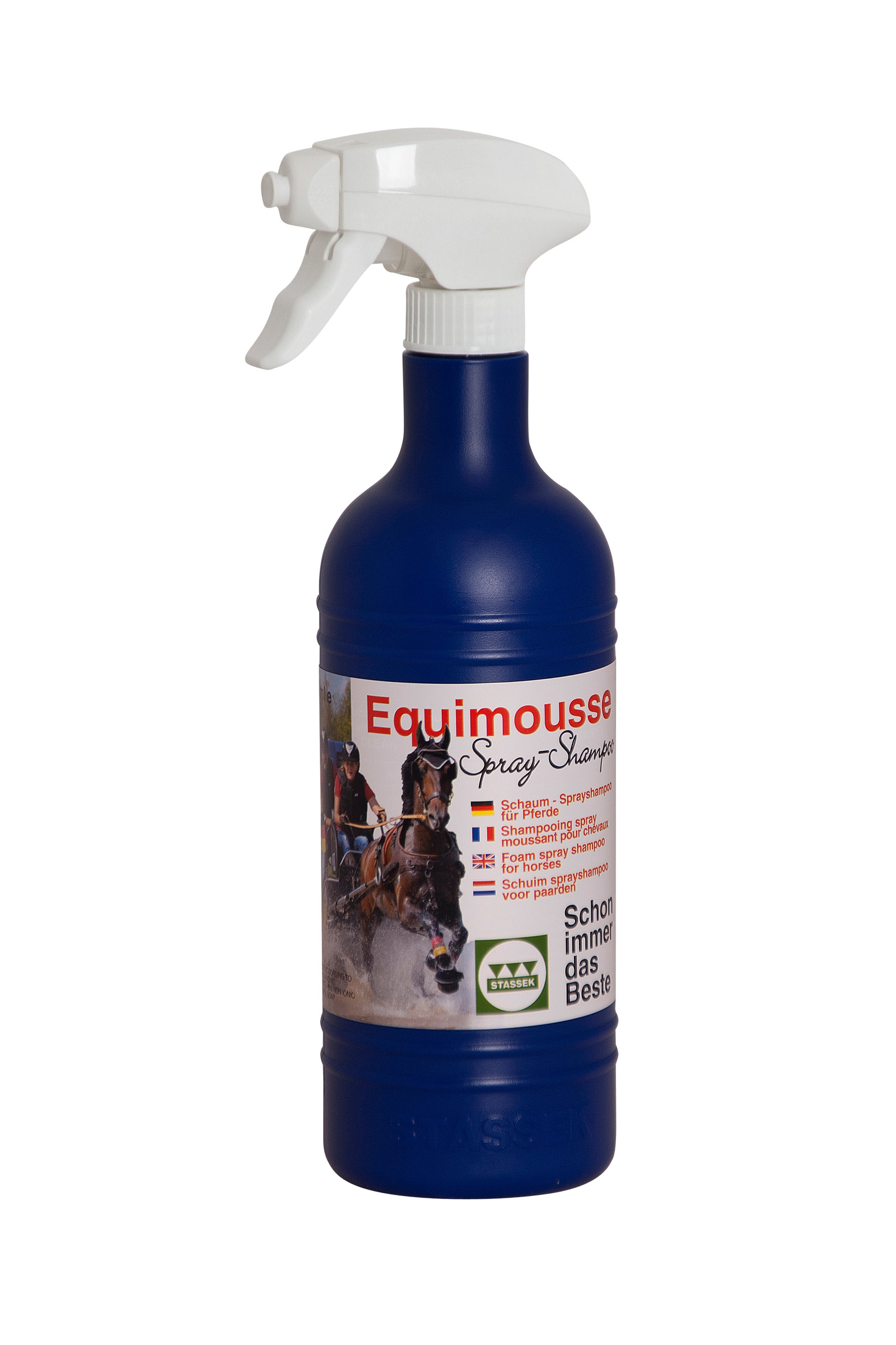 Stassek Equimousse schiuma spray shampoo, 750 ml