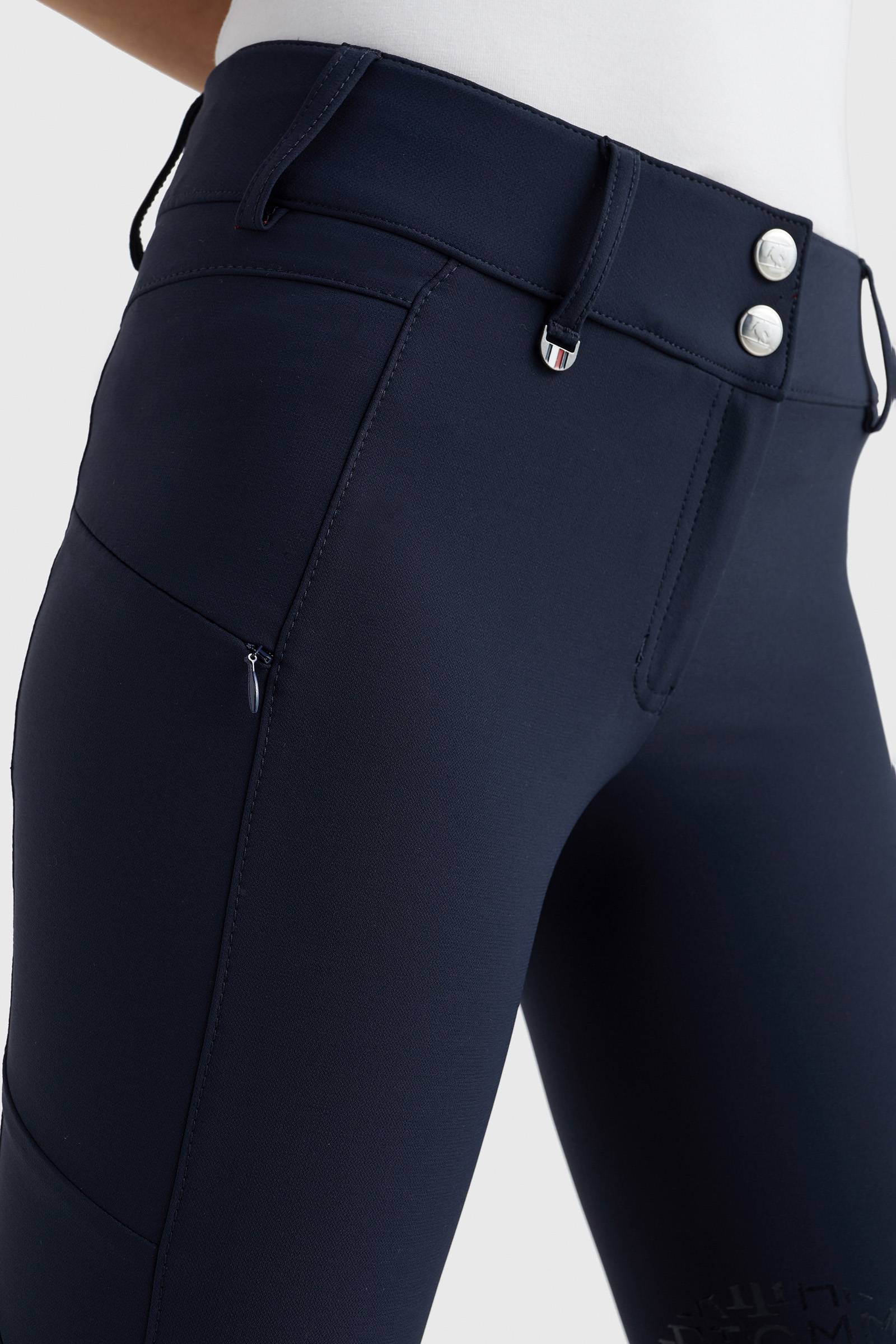 Tommy Hilfiger Equestrian Pro pantaloni da equitazione donna con toppa al ginocchio