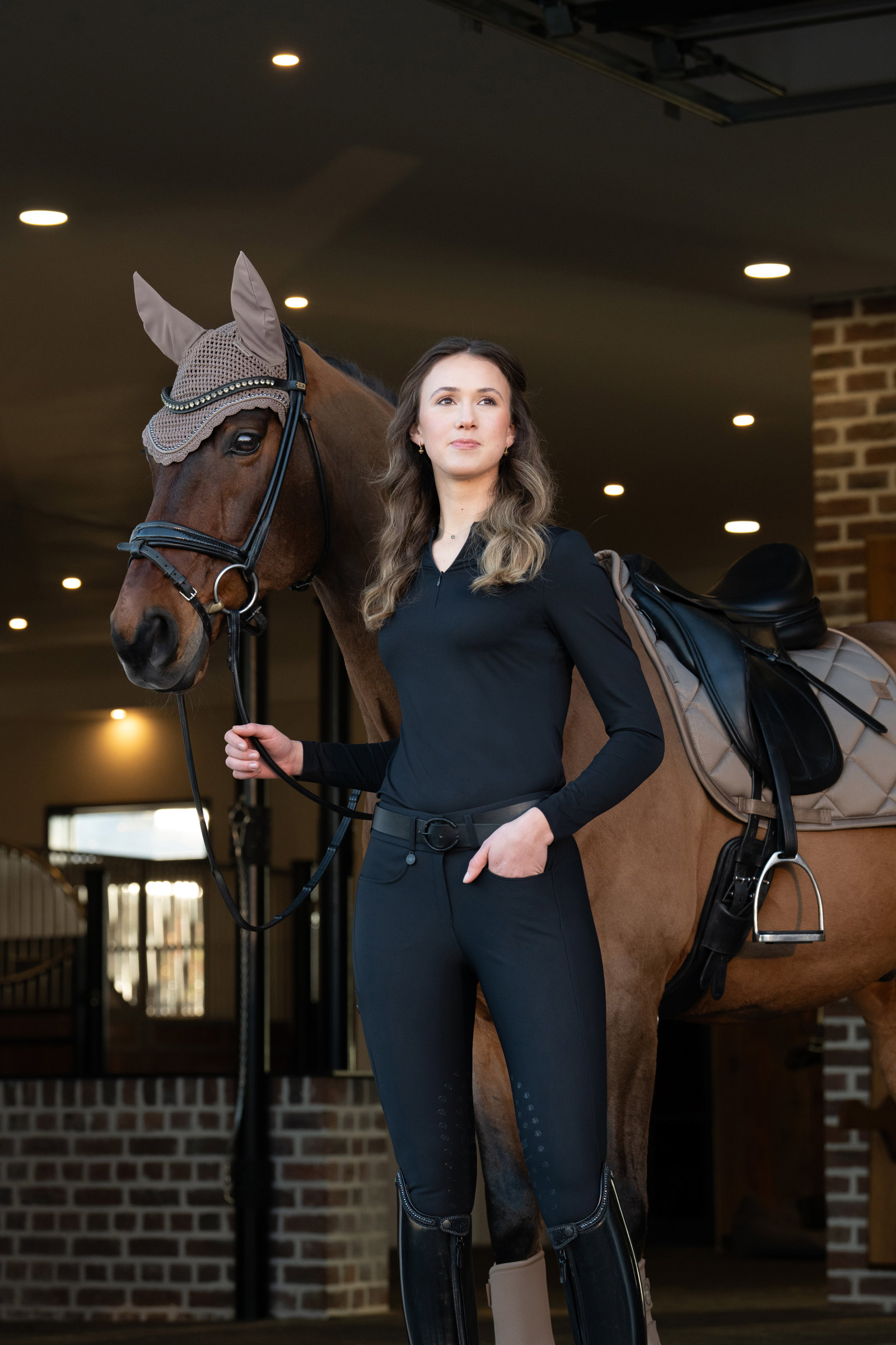 Eskadron Platinum 25 Glossy Bit Sottosella da Dressage