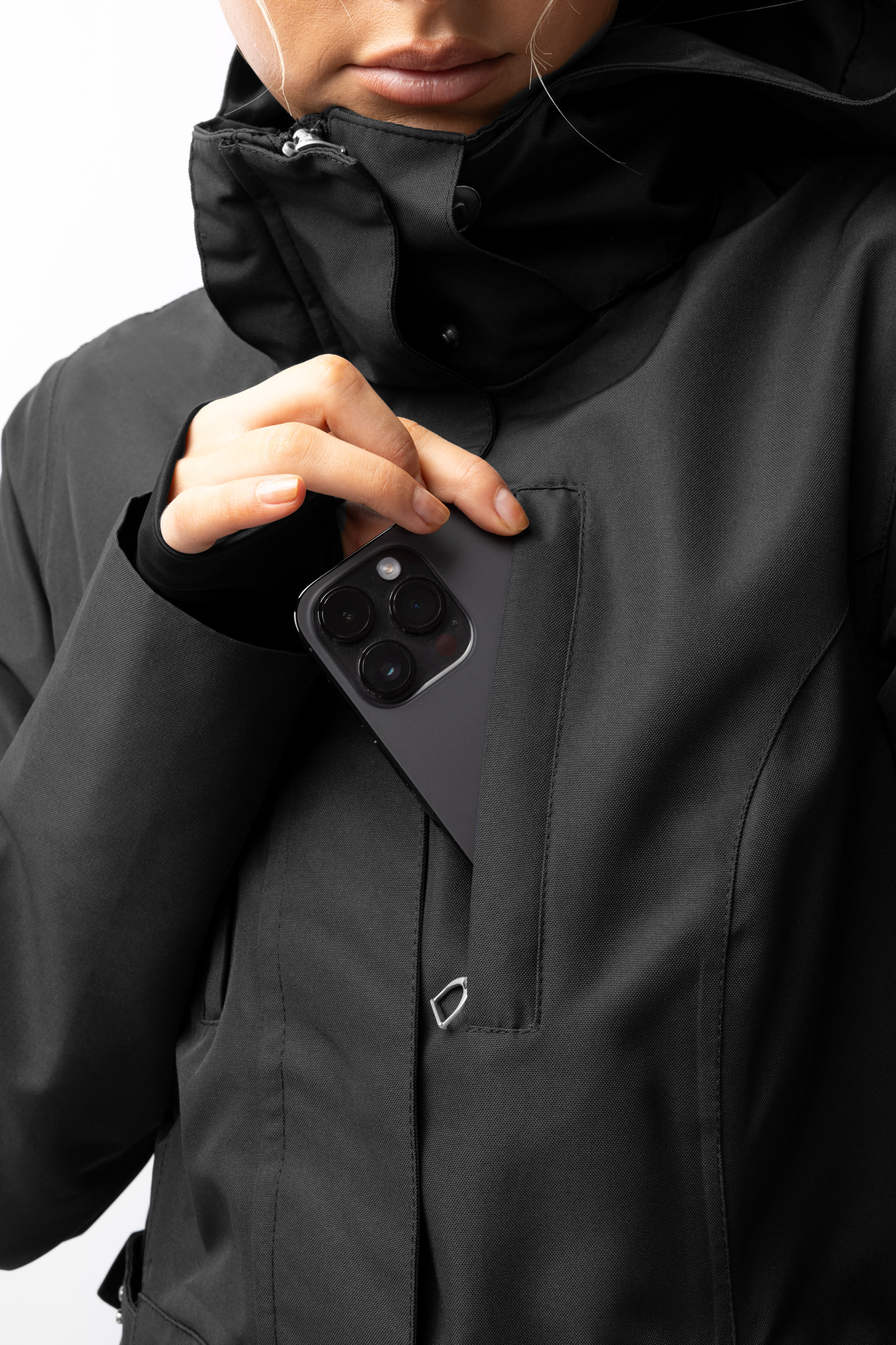 Giacca da equitazione estiva tecnica impermeabile Horze Jadine da donna