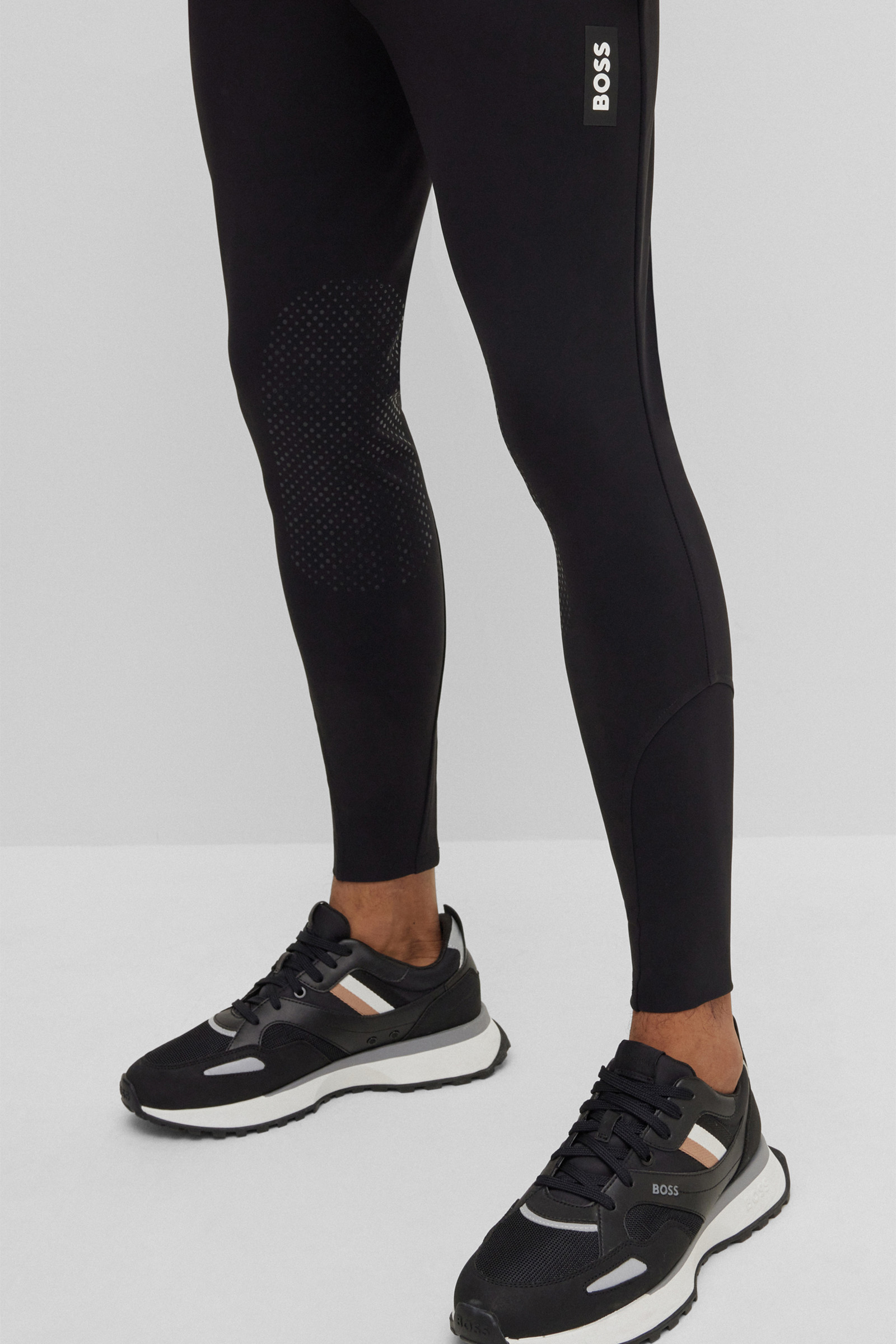 Pantaloni estivi Boss James con grip al ginocchio