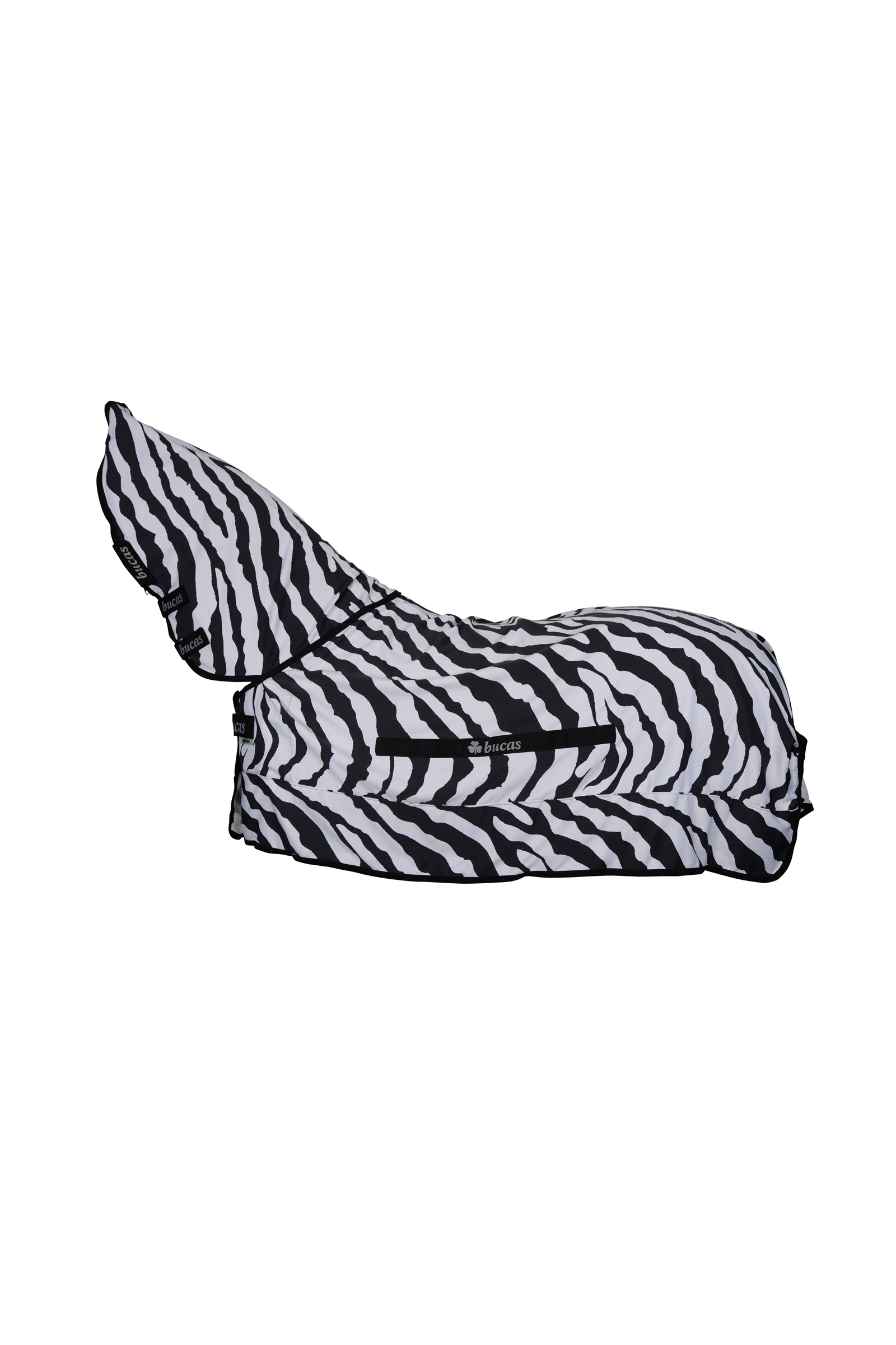 Bucas Sweet-Itch Zebra coperta per eczema con collo fisso