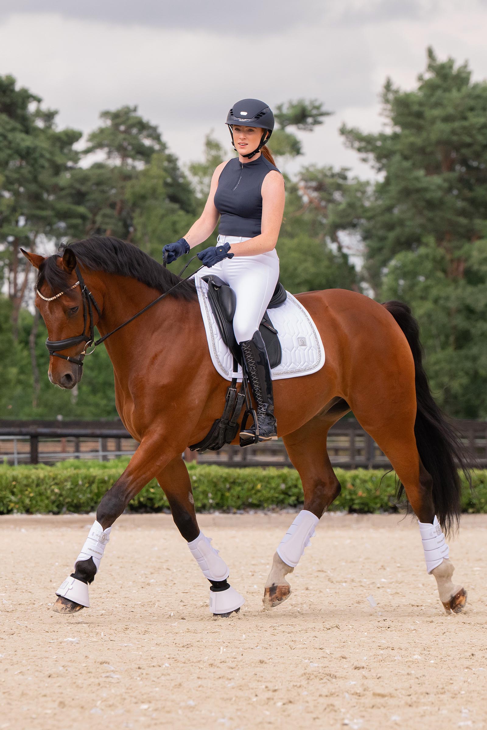 Eskadron Classic Sport SS26 Sottosella Softshell Jewel da dressage