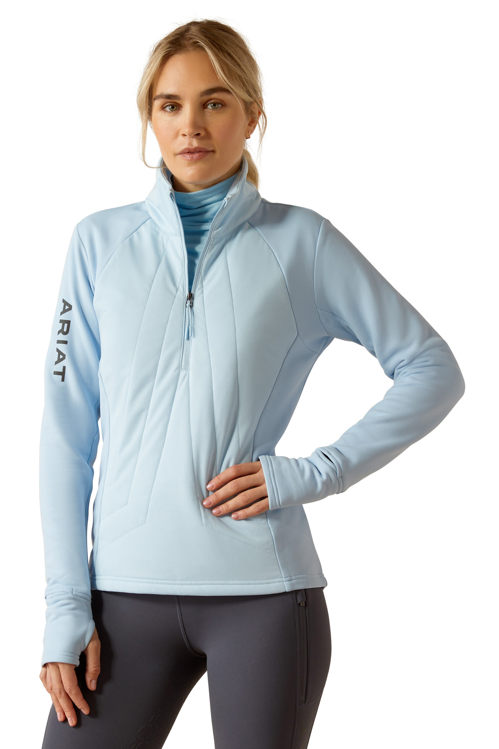 Ariat Venture Felpa da donna con 1/2 zip