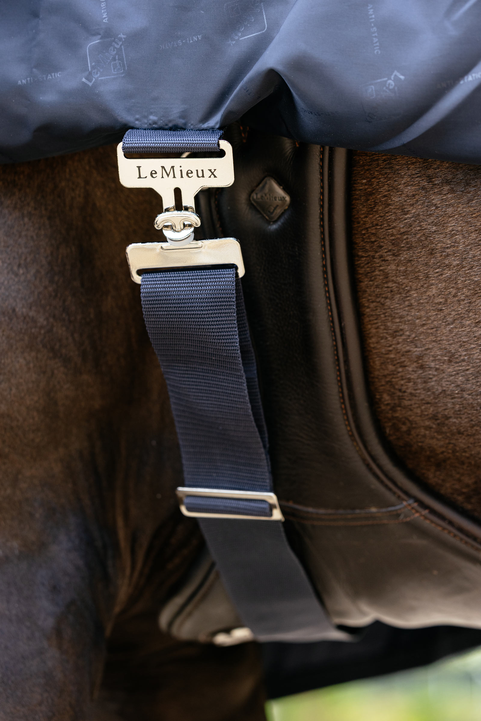 LeMieux coperta da allenamento impermeabile con collo fisso