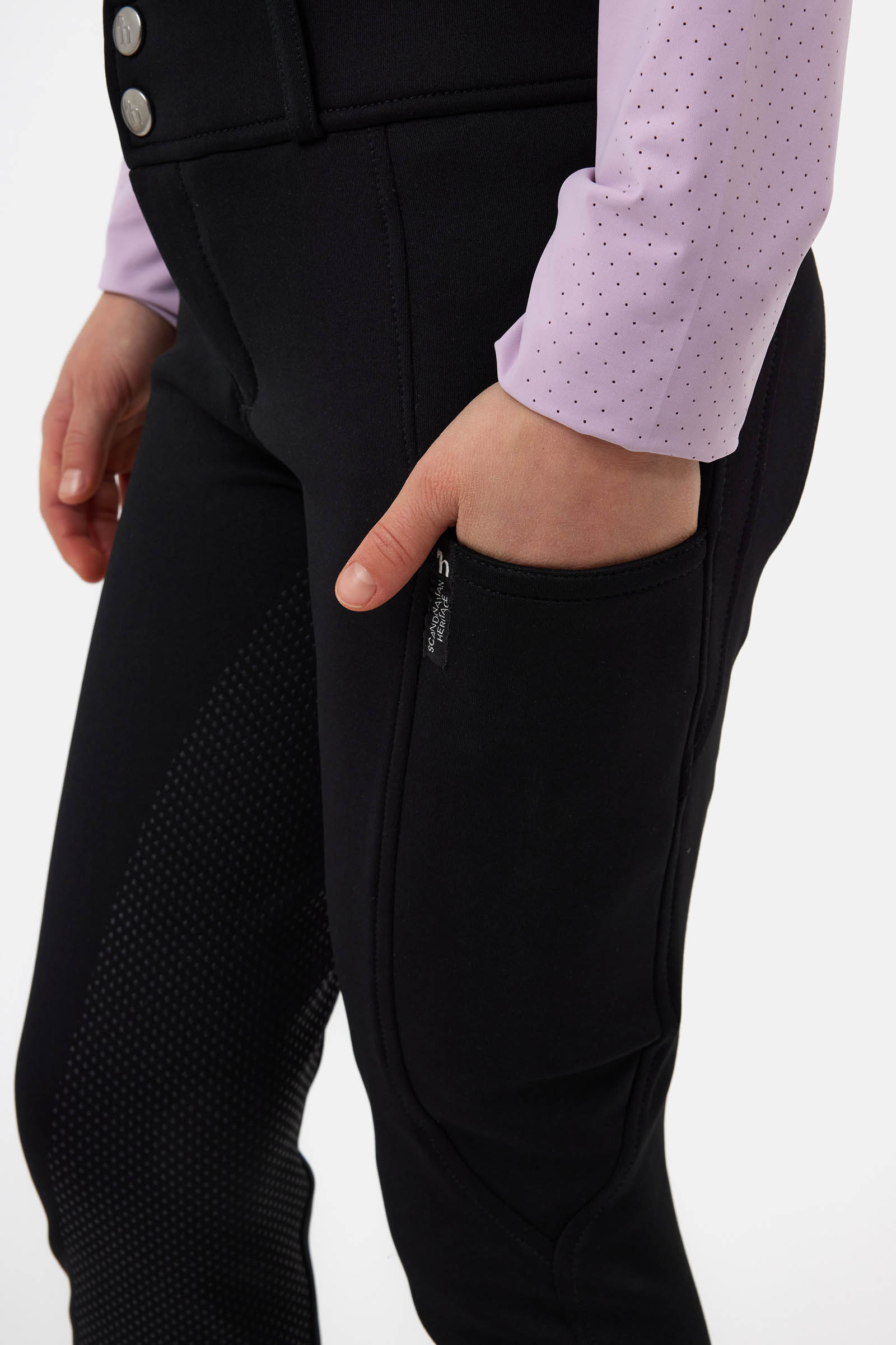 Horze Young Rider Chara pantaloni equitazione full grip