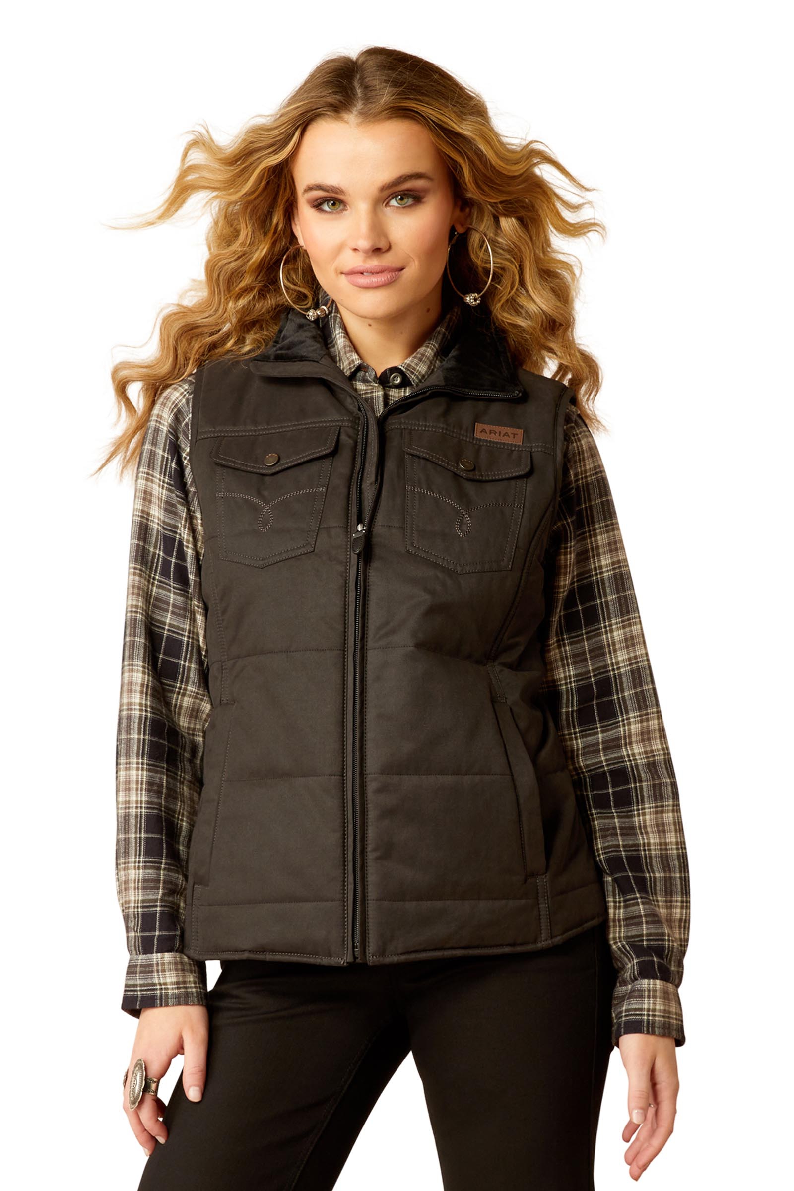 Ariat Grizzly Gilet trapuntato donna
