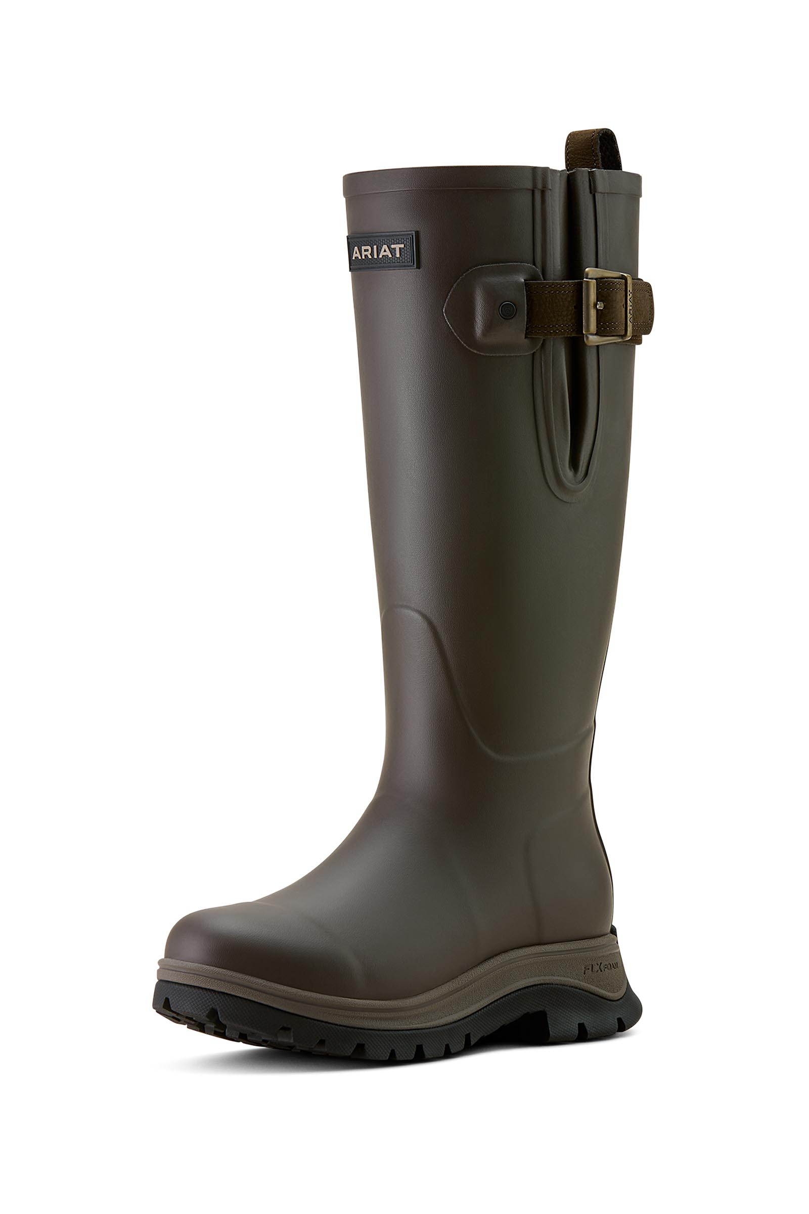 Bracken Brown Ariat Woodstock stivali di gomma da donna