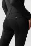 Horze Leonie pantaloni da equitazione da donna con full seat in suede vegano