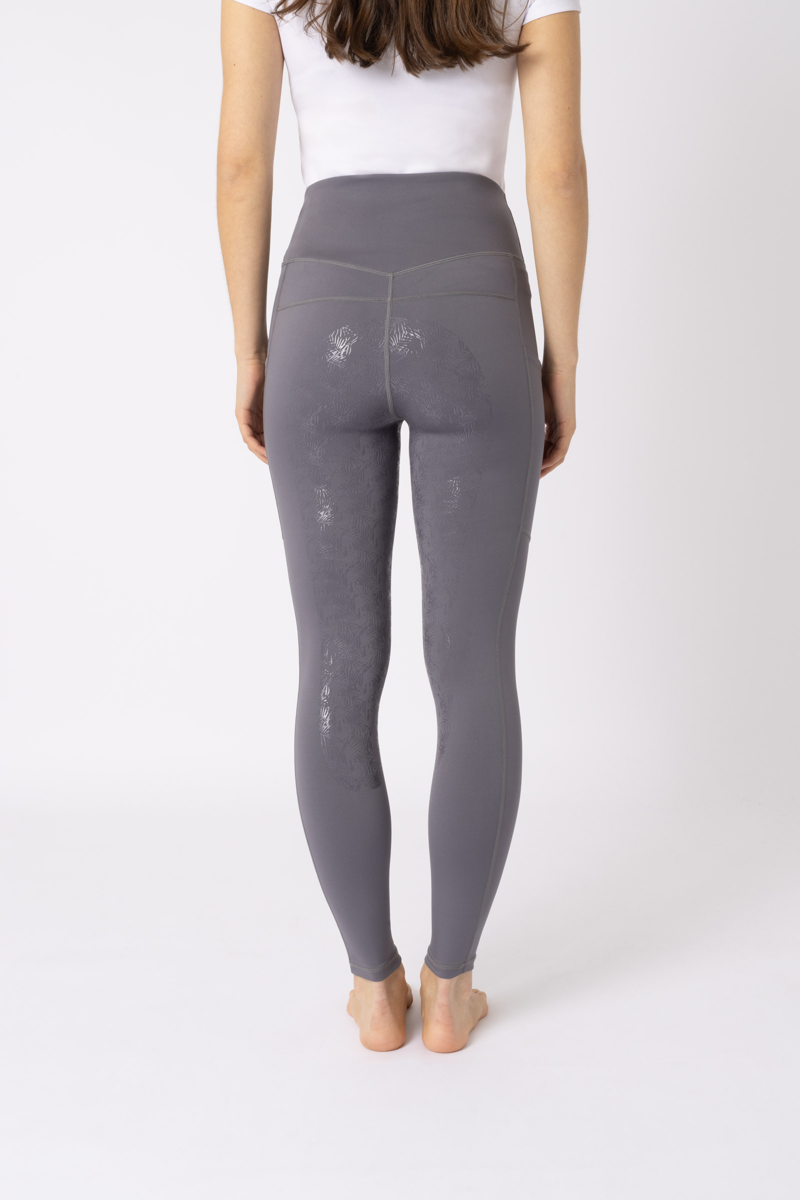 Leggings da equitazione donna con seduta integrale Horze Daria