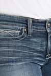 Ariat Whipstitch R.E.A.L. Bootcut stretch jeans con vita media