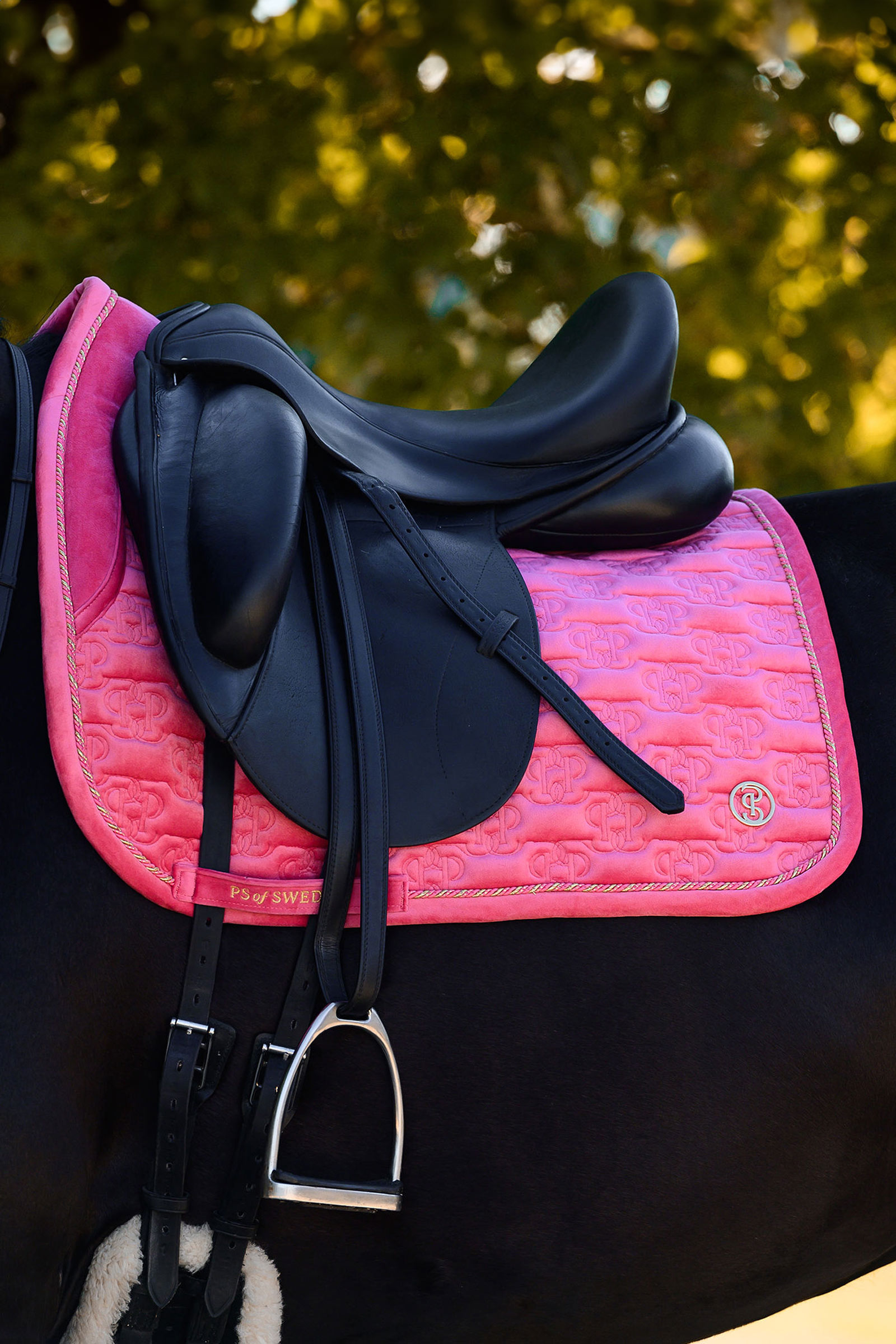 PS of Sweden sottosella Velvet Monogram dressage