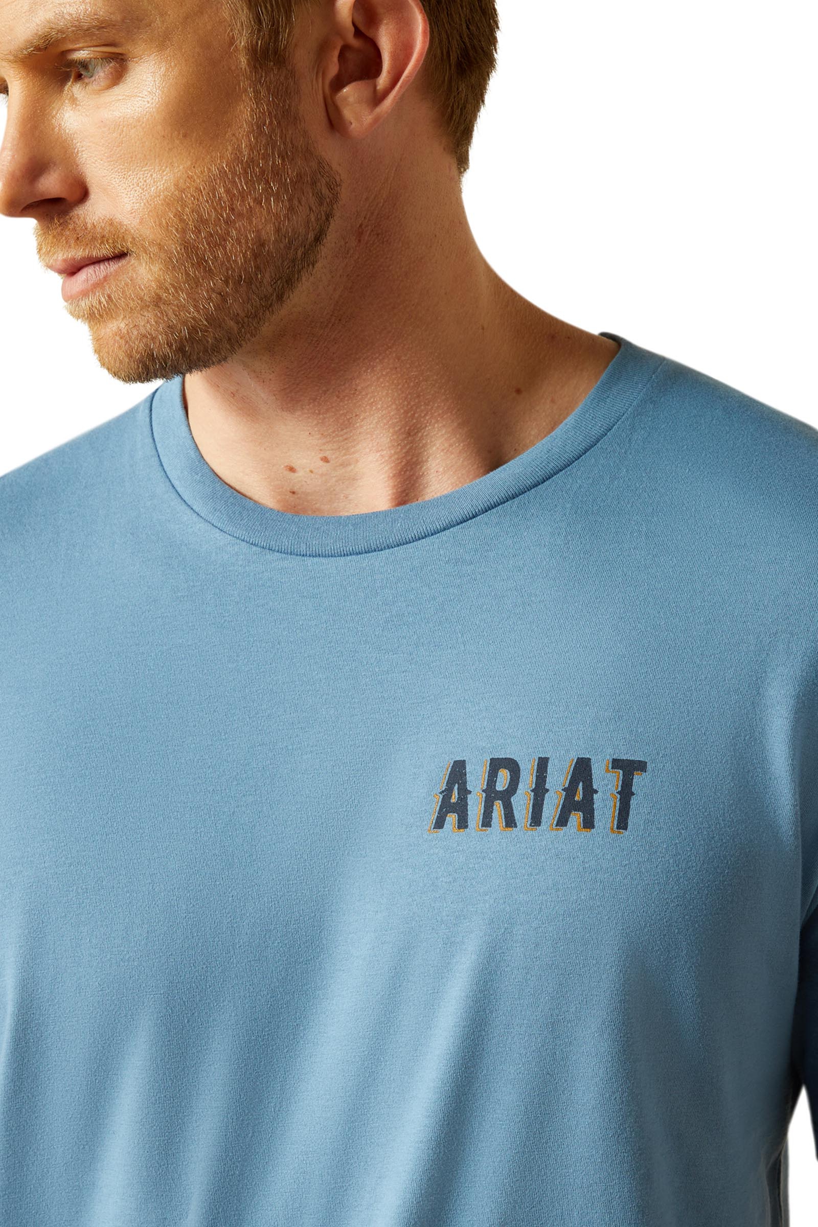 Ariat Blazing Saddle t-shirt da uomo