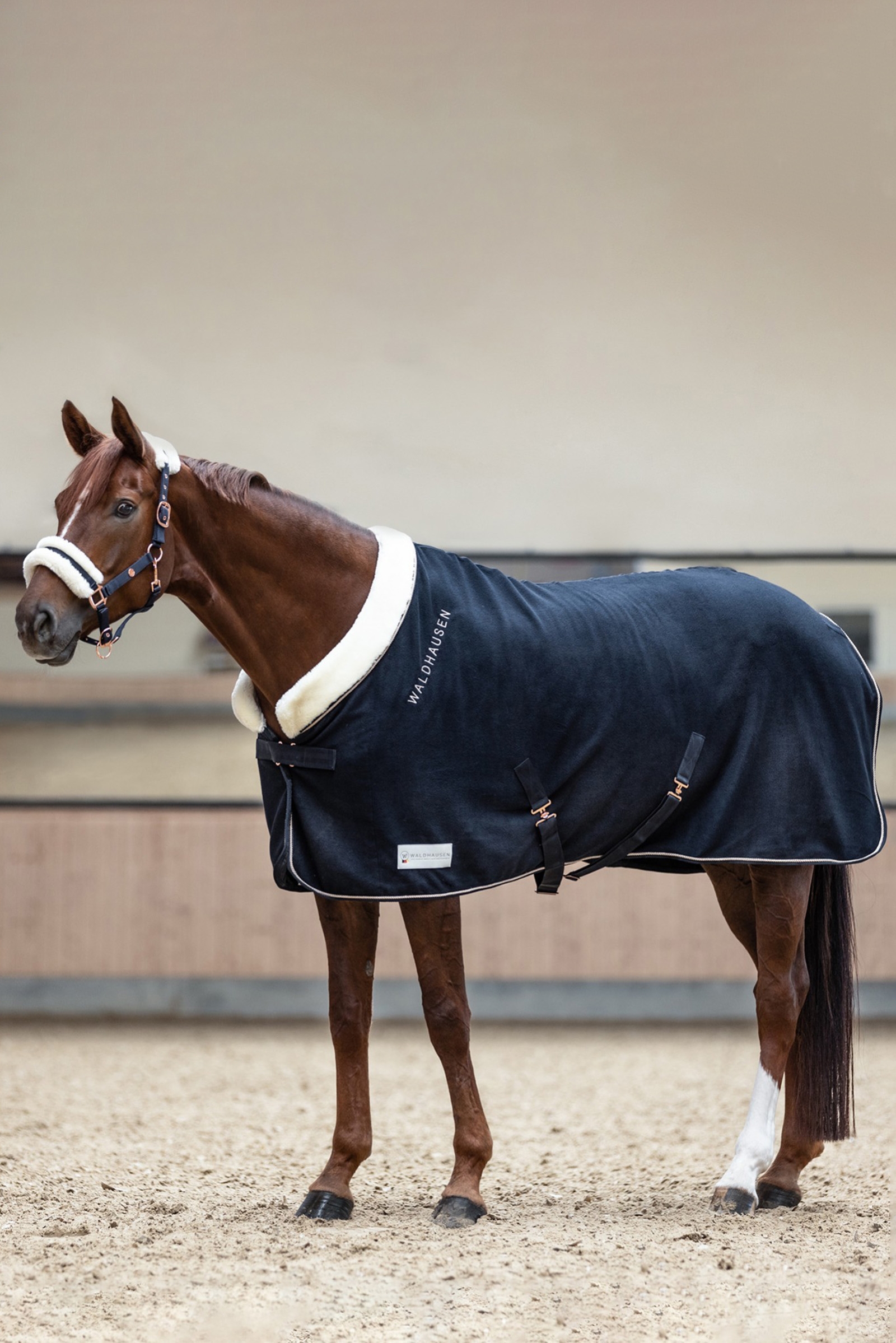 Waldhausen Ros&eacute; Modern Coperta In Fleece