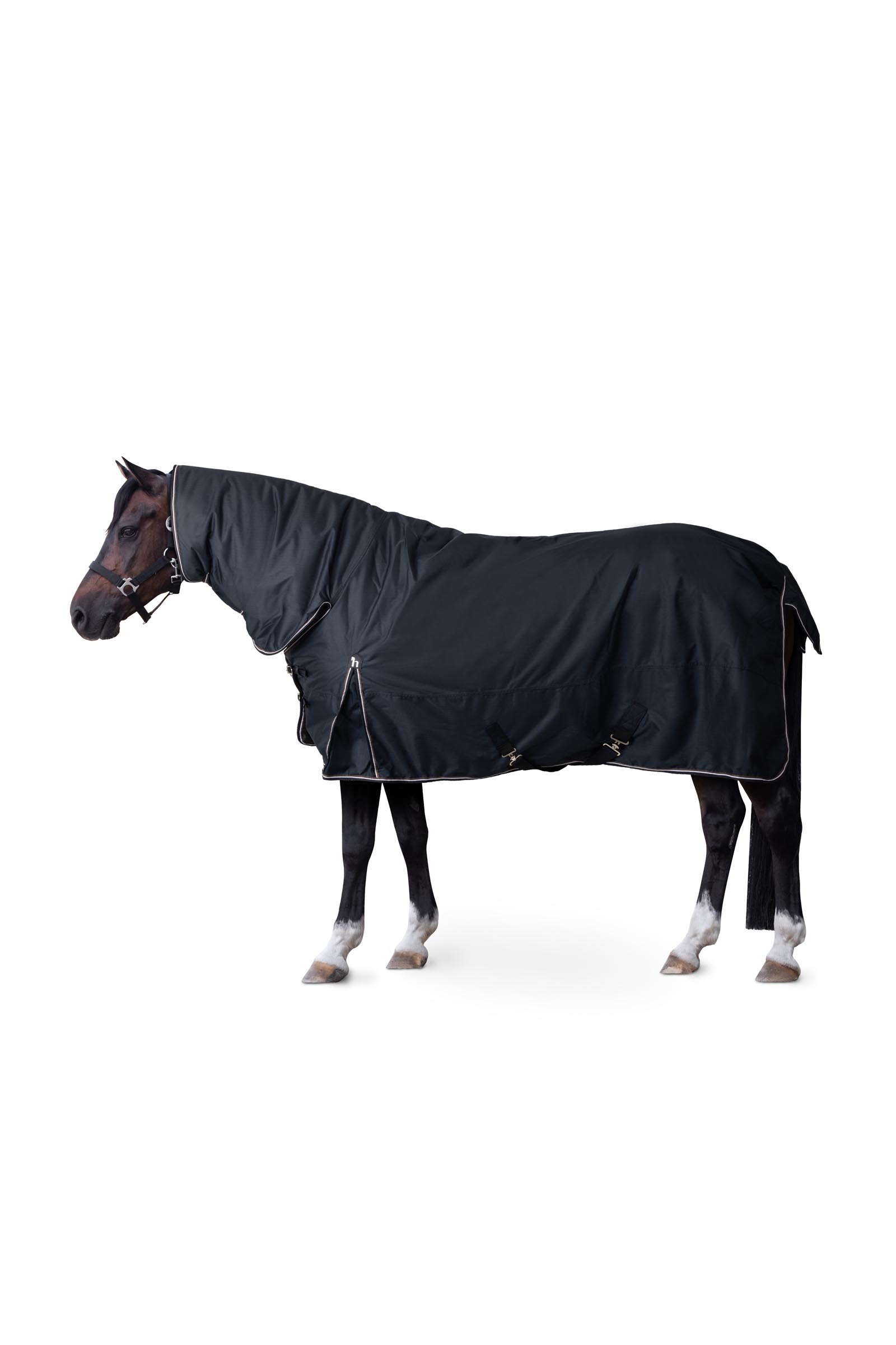 Horze Glasgow Coperta da turnout per pony con collo intero, 300 gr