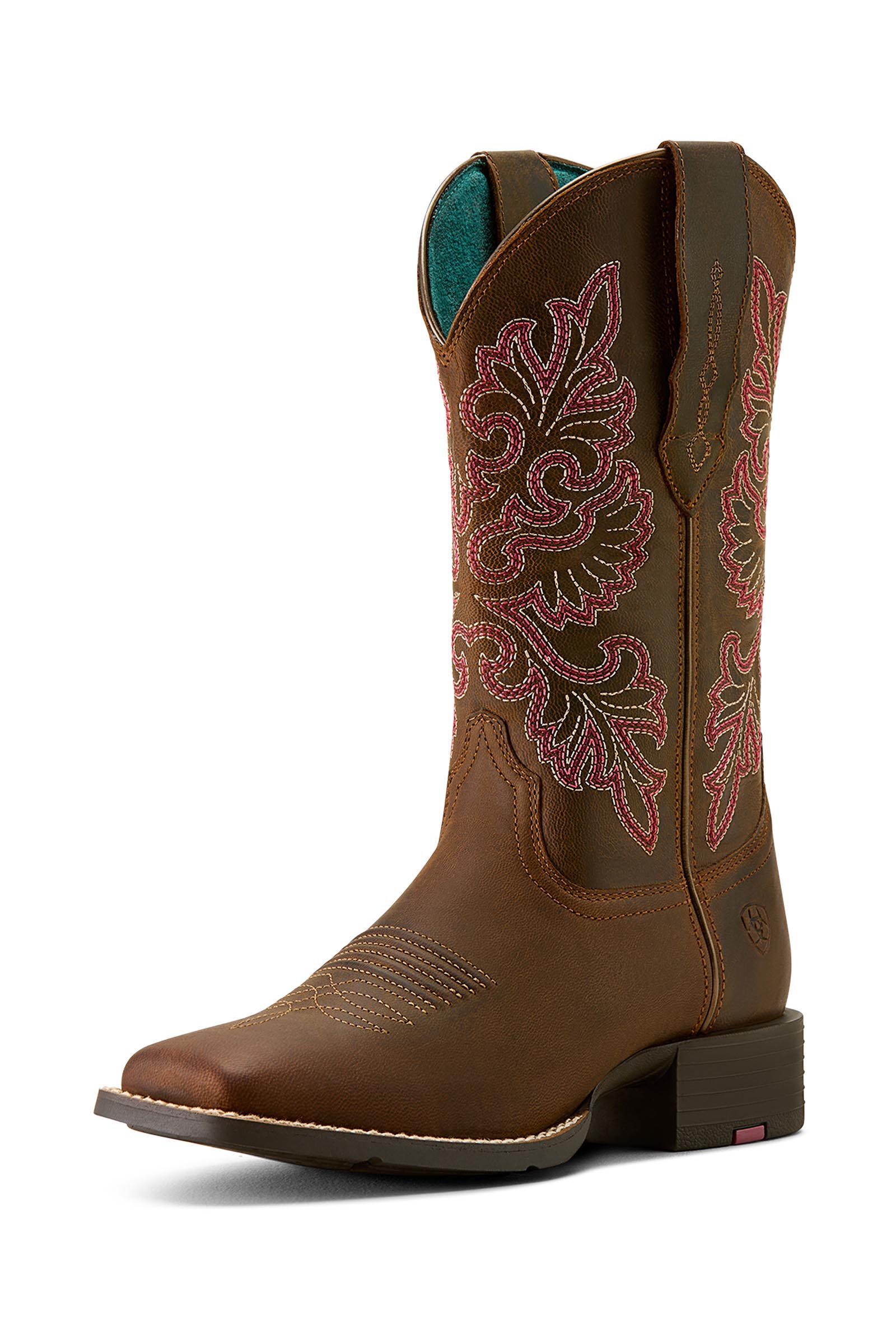 Ariat Round Up Wide Square Toe stivali western da donna