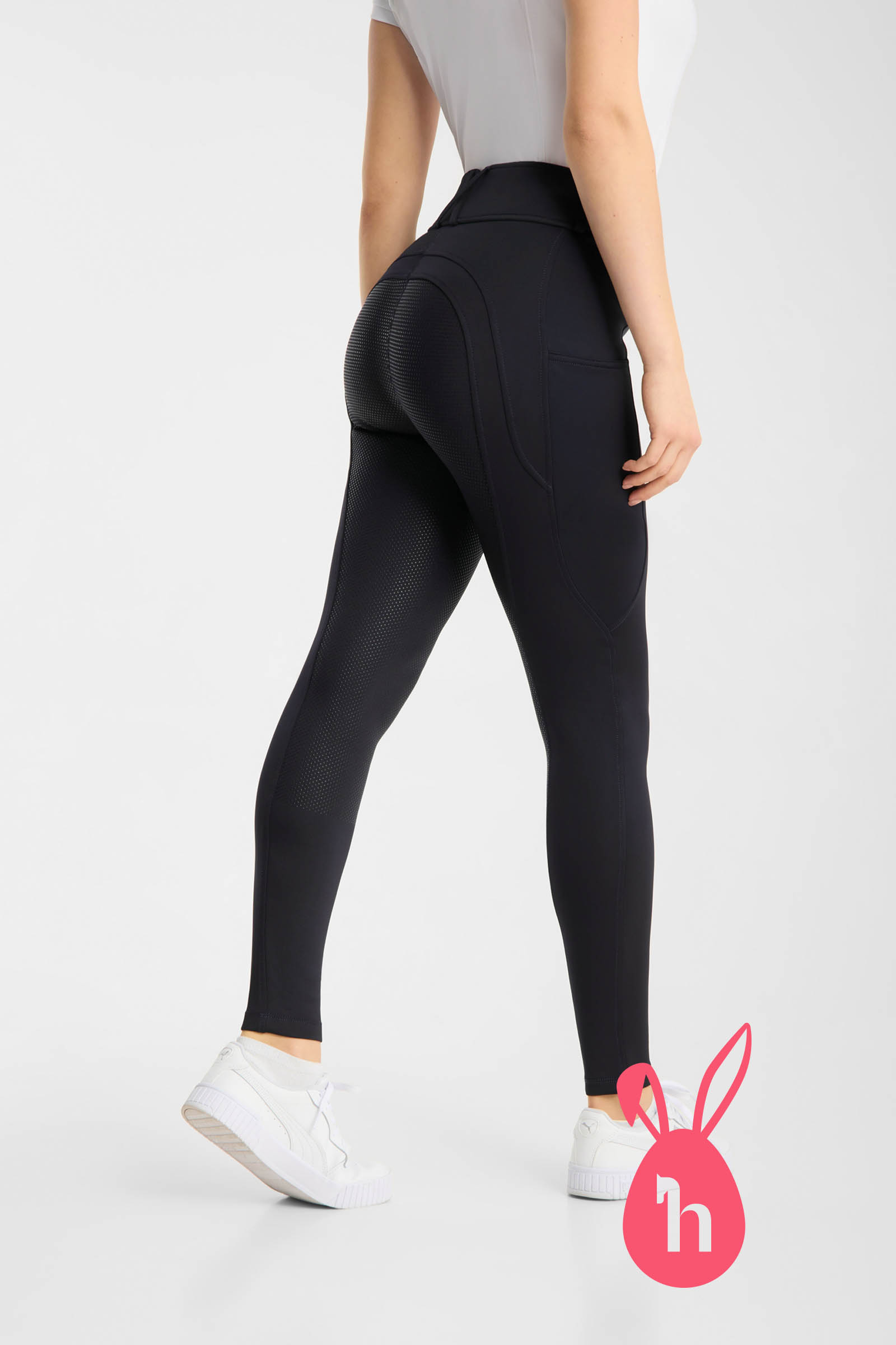 Horze Chara pantaloni equitazione donna full grip