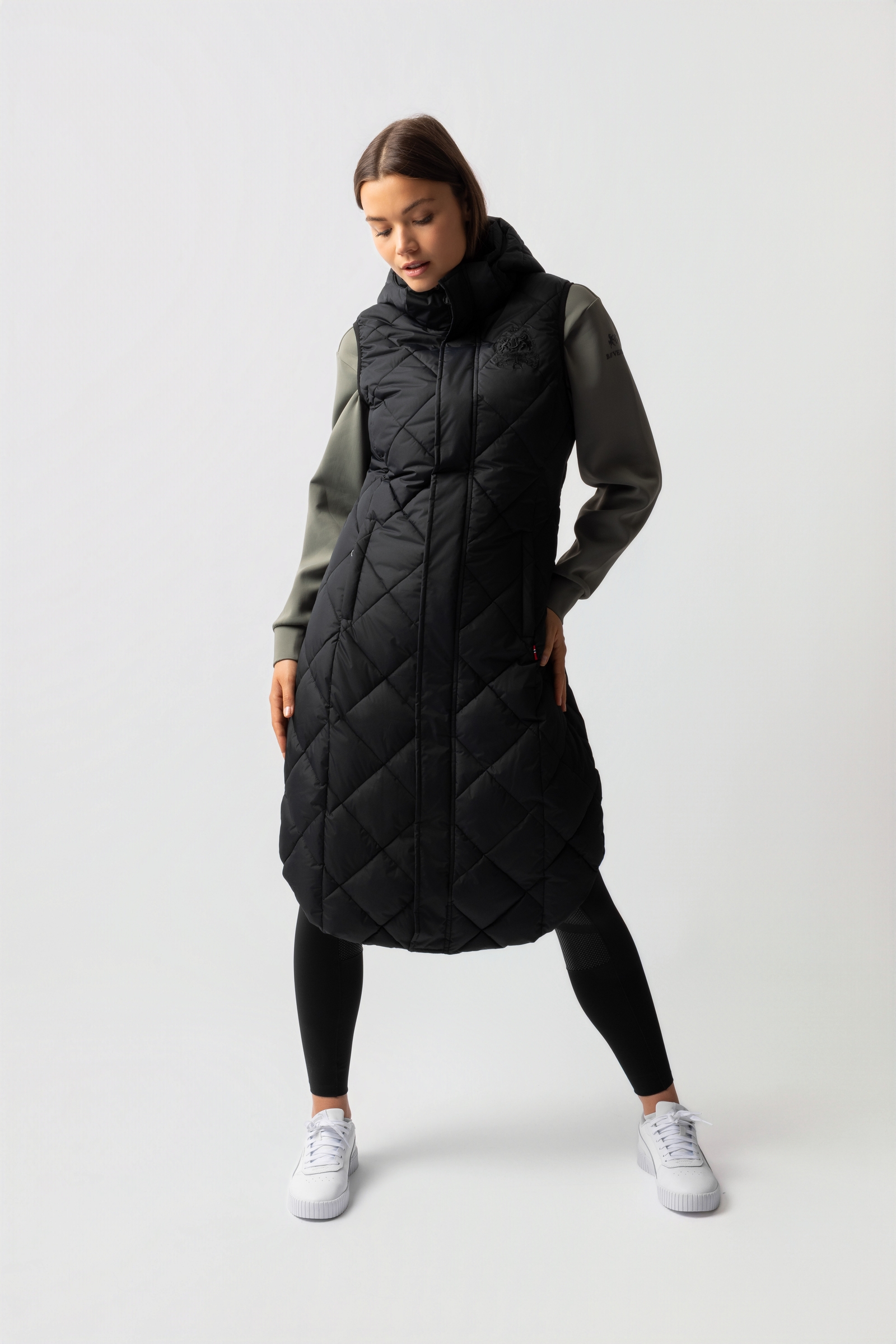 B Vertigo Gem Gilet da equitazione lungo imbottito