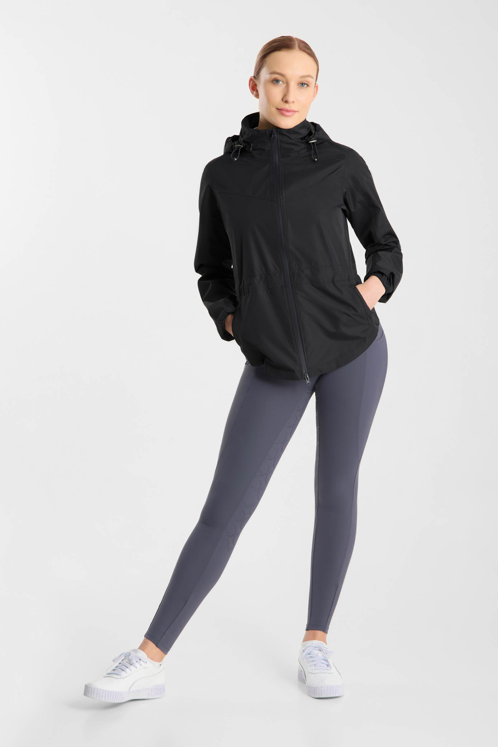 Horze Fiora giacca equitazione leggera impermeabile donna