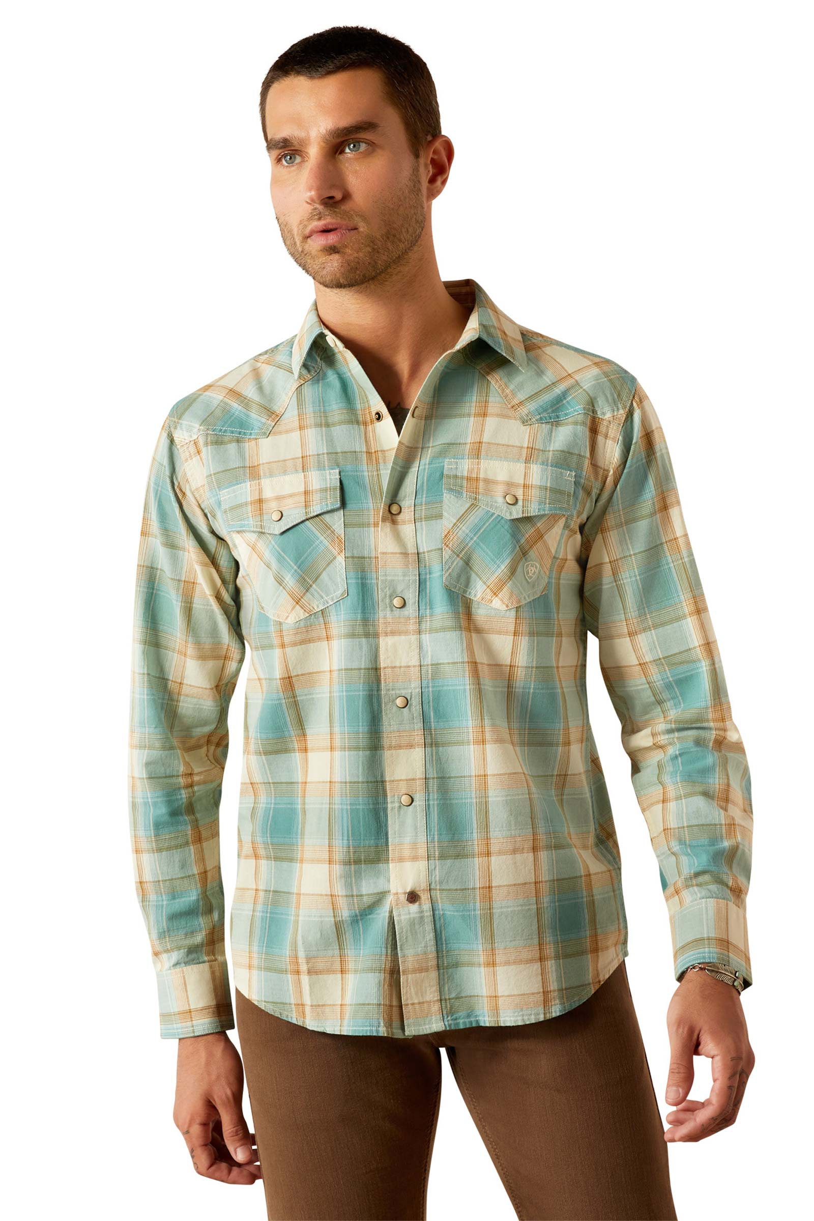 Ariat Hardin Retro camicia a maniche lunghe da uomo