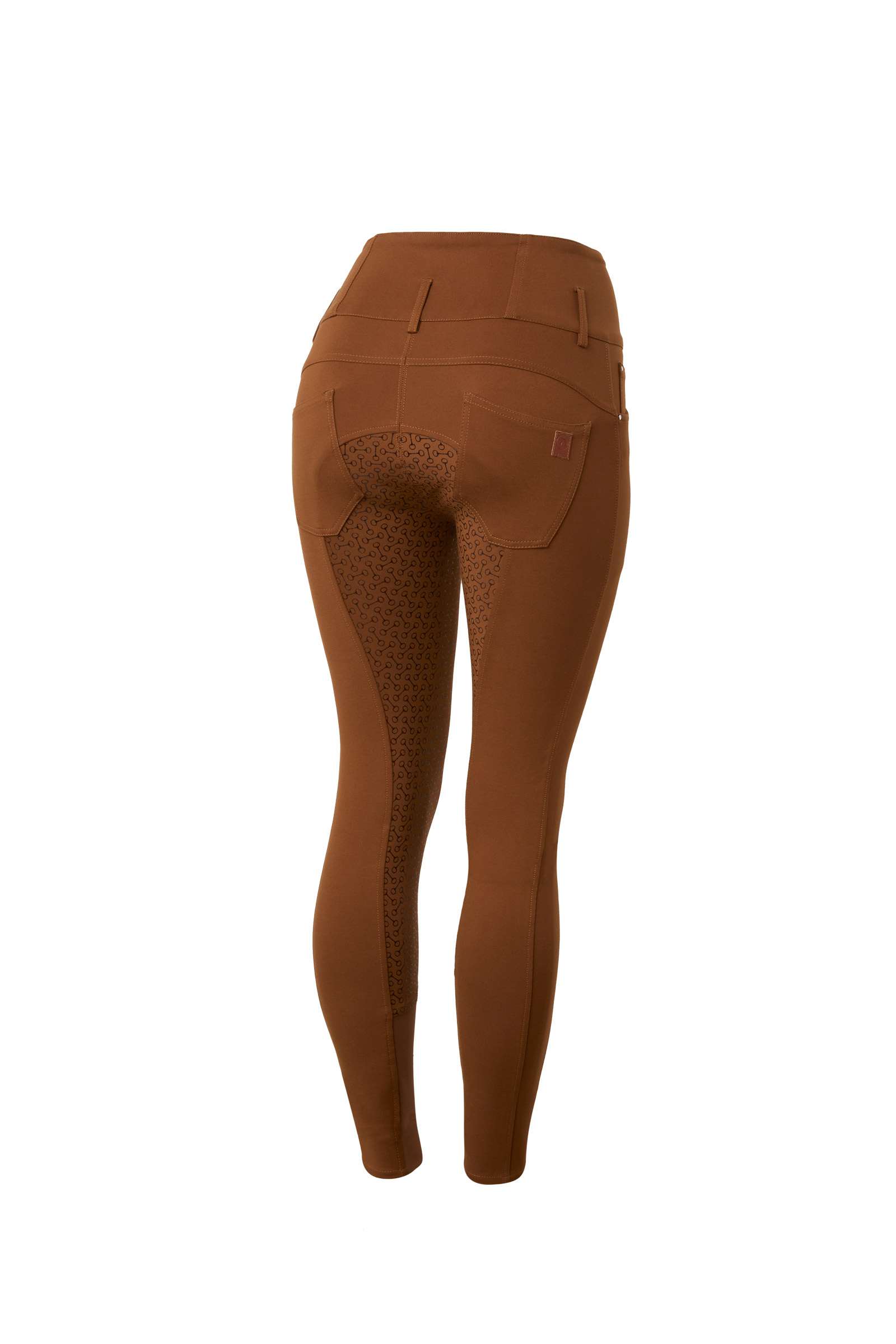 Horze Tara Pantaloni da equitazione a vita alta con full seat in silicone da donna