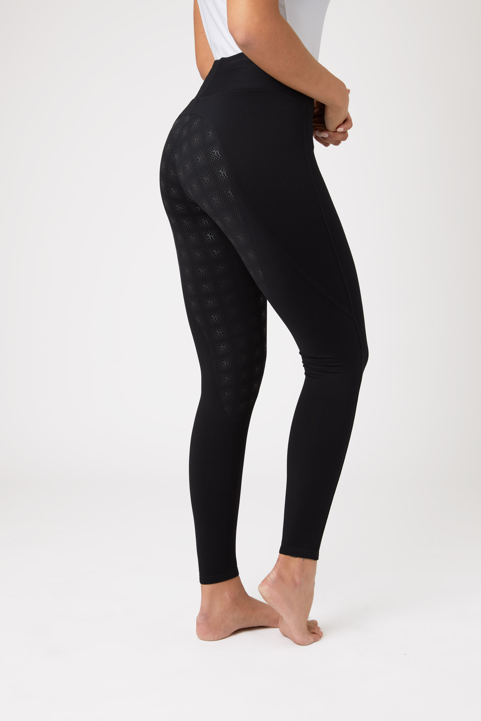 Horze Juliet leggings da equitazione donna con Hyper Flex e full seat
