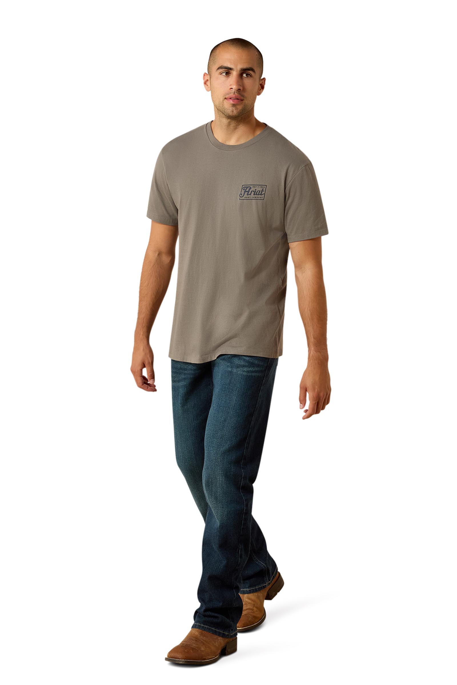 Ariat Men's Ariat Paintriot T-shirt da uomo a vestibilit&agrave; classica