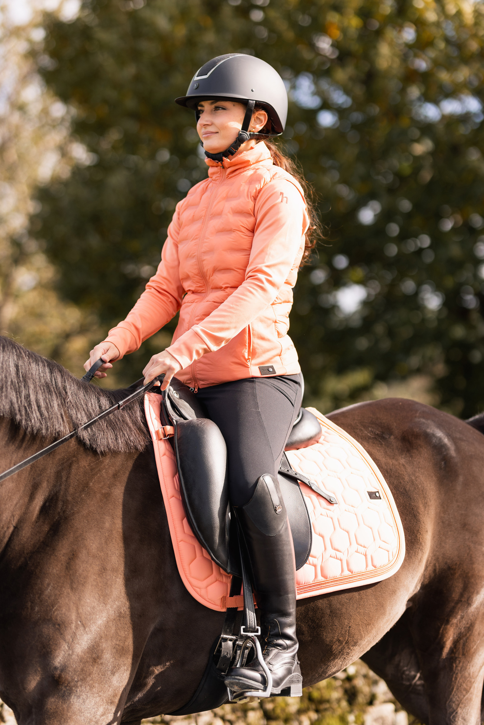 Horze Adela Gilet funzionale da equitazione leggero imbottito per donna