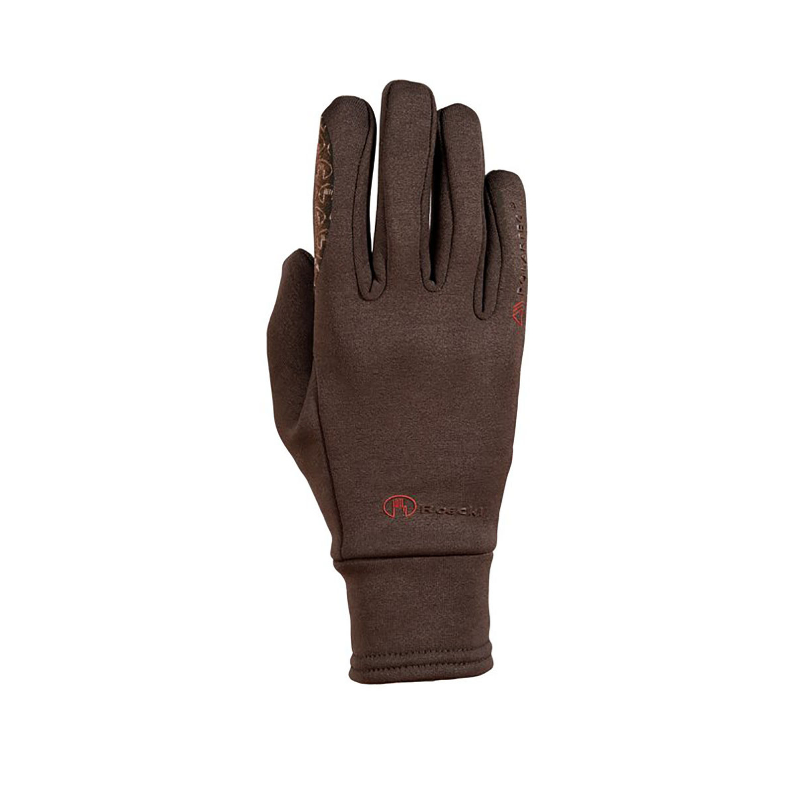 Dark Brown ROECKL Polartec Guanto da equitazione WARWICK JR.