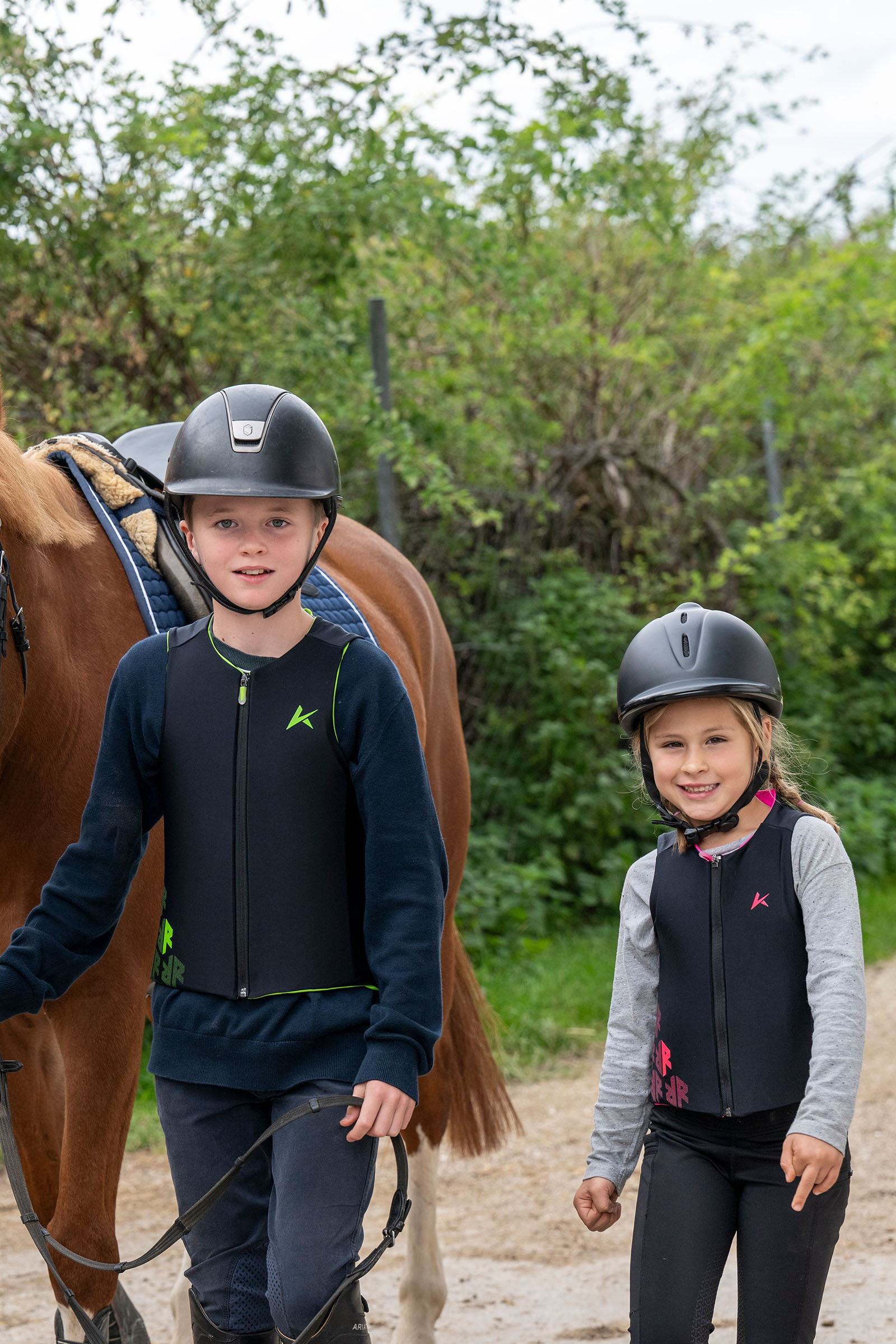 Komperdell Flex Fit Pro Junior gilet balistico per bambini con paraschiena