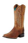 Ariat Round Up Wide Square Toe stivali western da donna