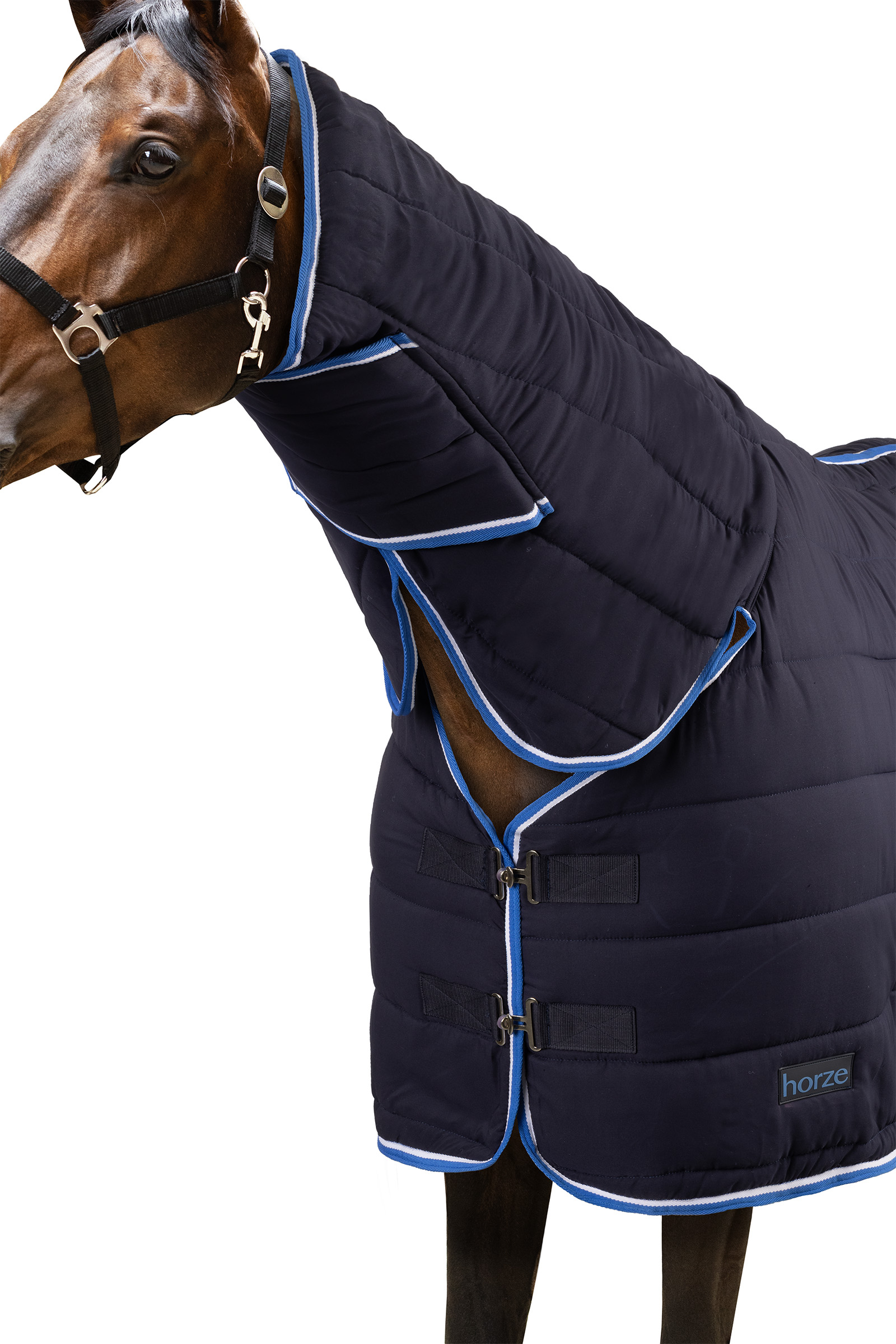 Horze Glasgow Coperta da scuderia/Sotto coperta con collo intero, 150 g