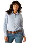 Ariat Team Kirby camicia elasticizzata a maniche lunghe da donna