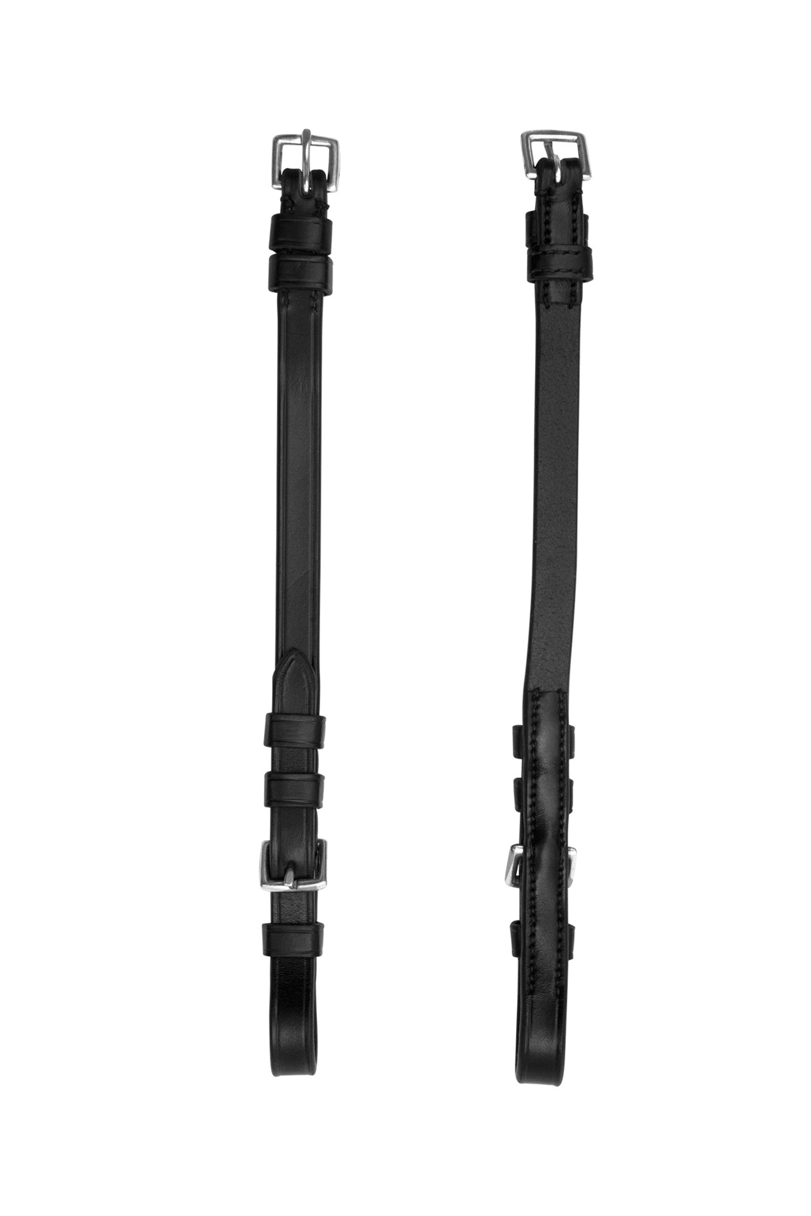 Black/Silver Schockemöhle Sports Cheek Pieces Fibbie