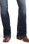 Ariat R.E.A.L. Mid Rise Stretch Entwined Jeans bootcut stretch donna a vita media