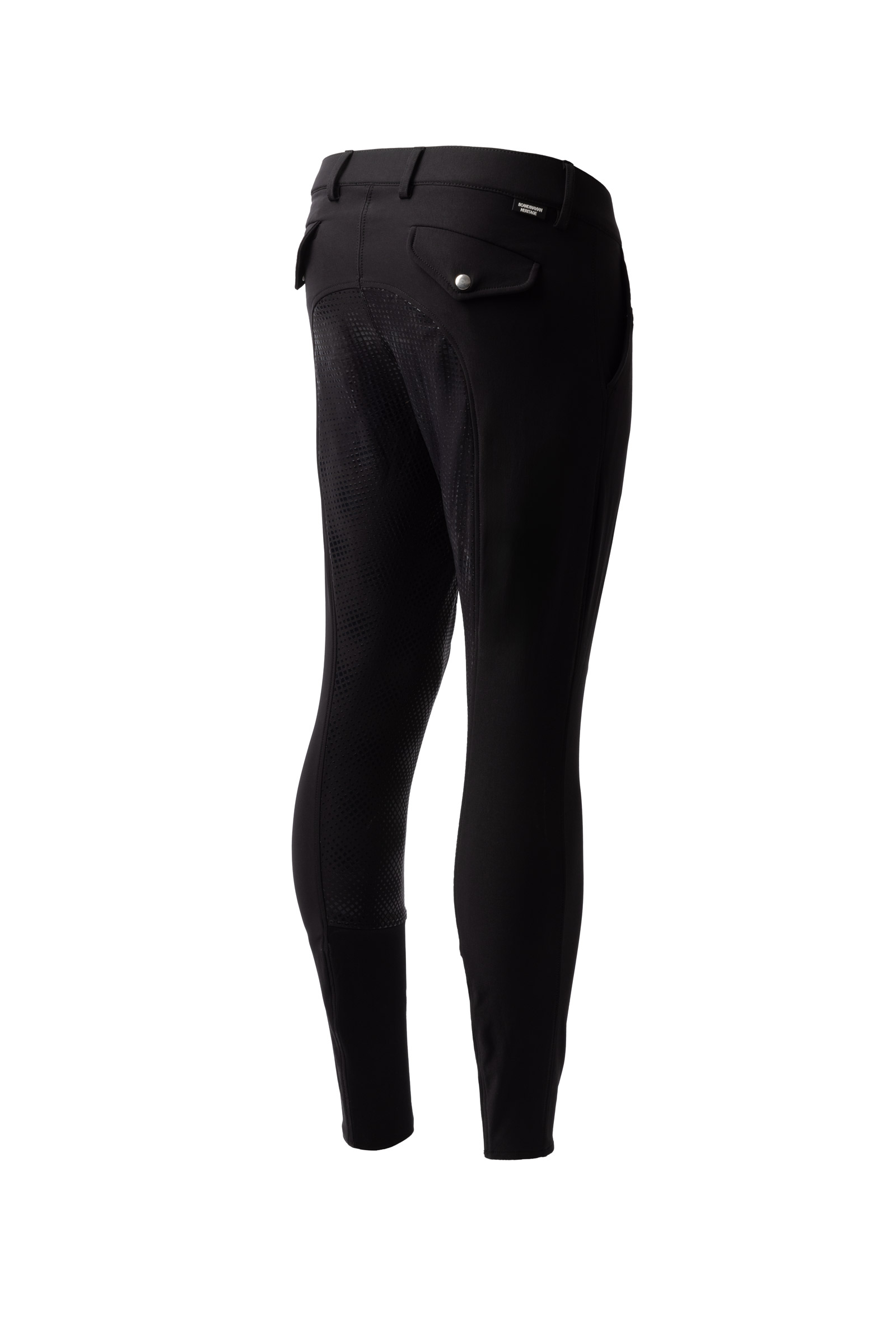 Horze Grand Prix pantaloni da equitazione da uomo con full seat in silicone UPF 50+