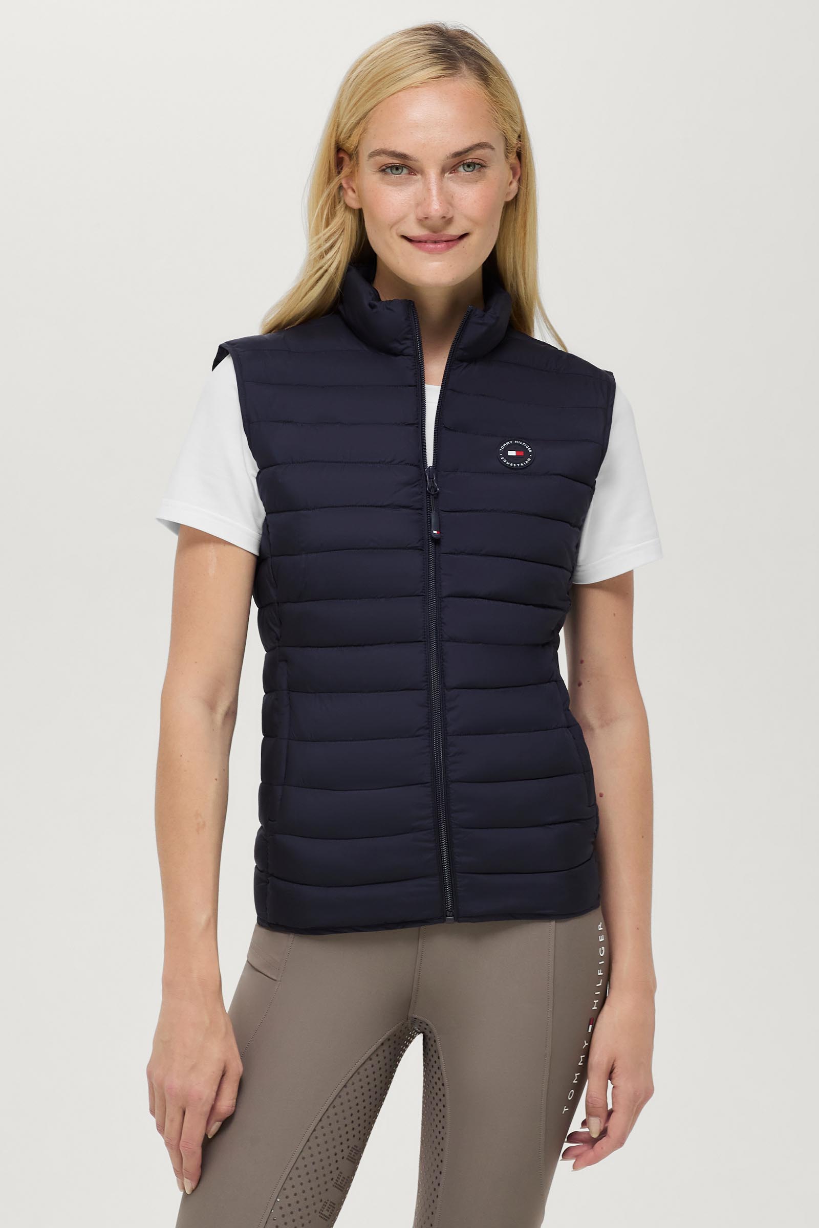 Tommy Hilfiger Equestrian Serano gilet trapuntato donna