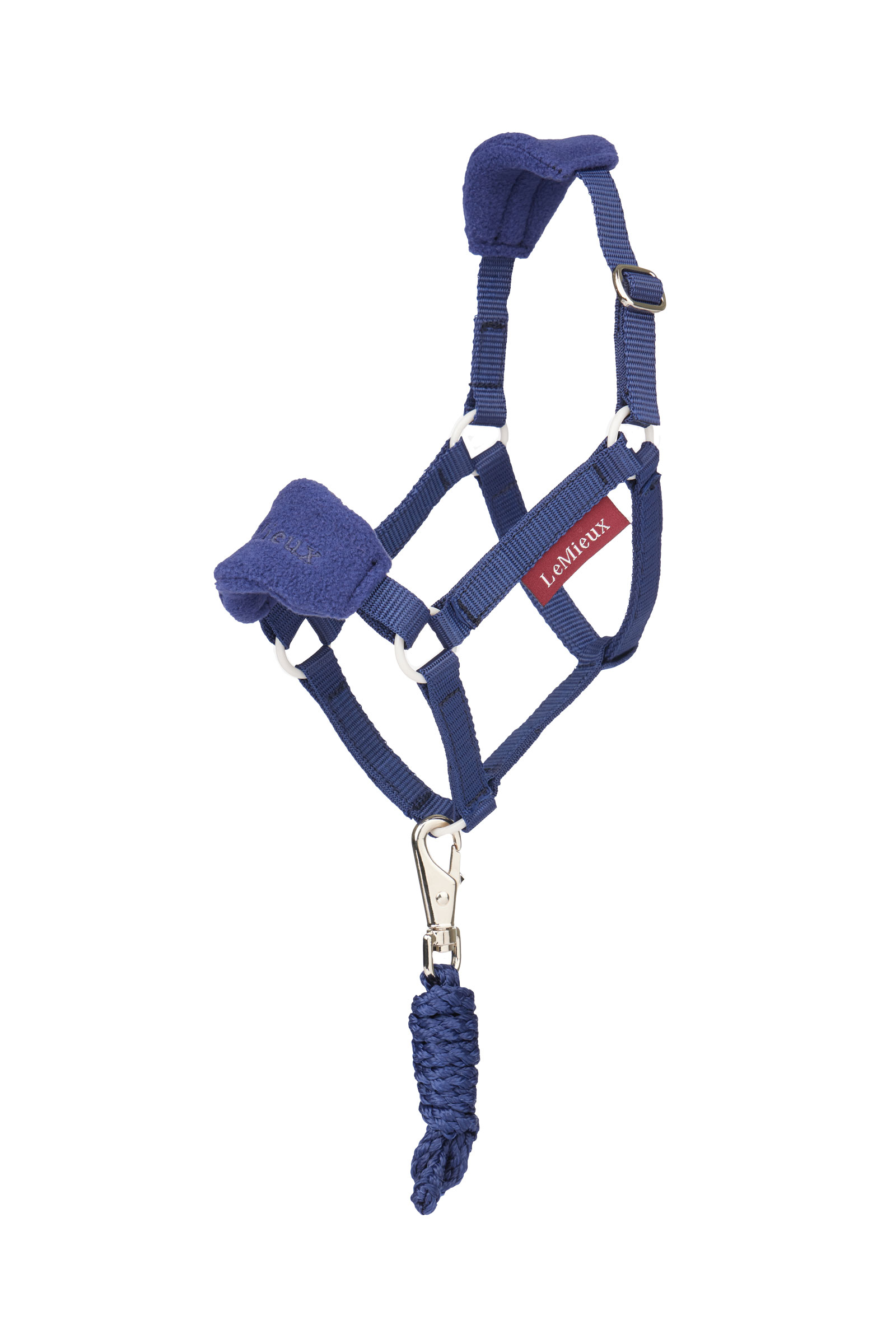 Ink Blue LeMieux Vogue cavezza e longhina set per cavallo a bastone