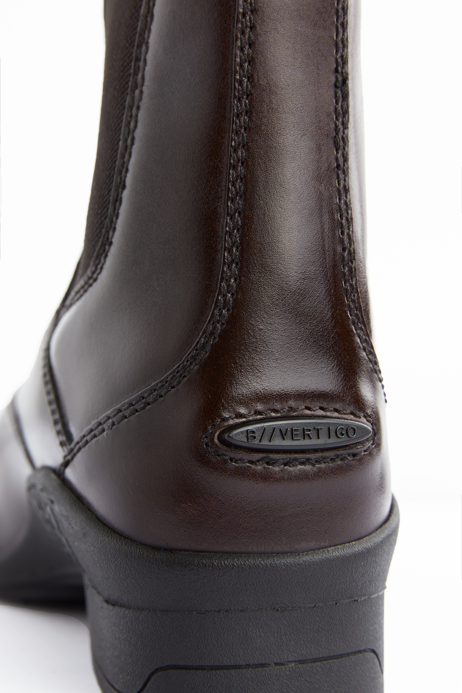 B Vertigo Saturn Stivali Jodhpur in pelle con zip frontale da donna