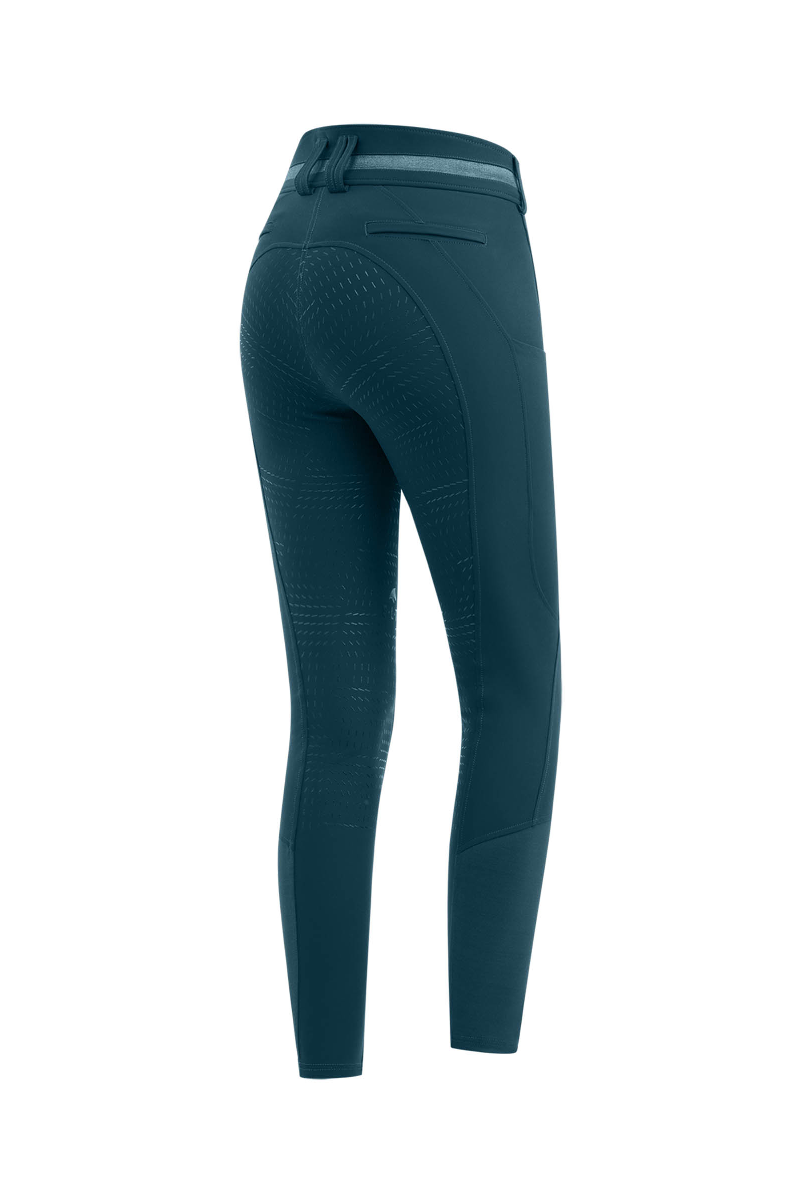 Petrol Blue ELT Maja pantaloni da equitazione donna Glam Curved High Waist