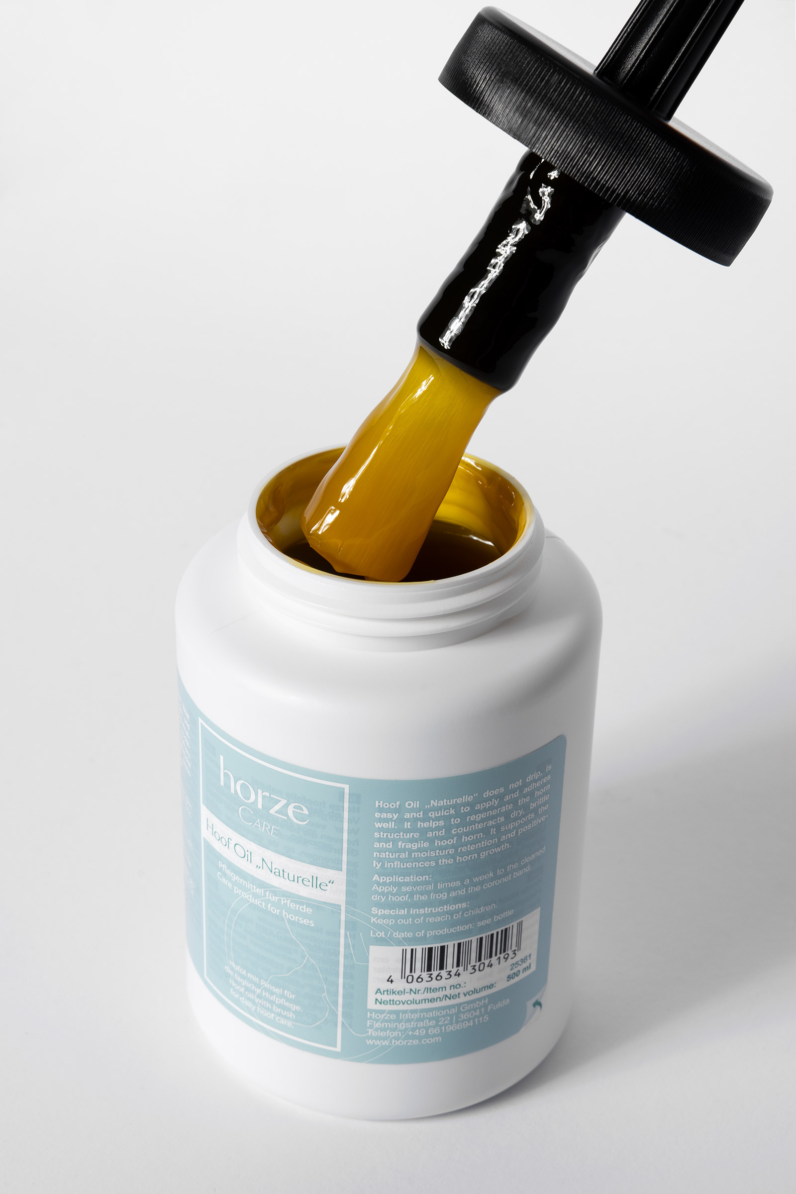 Horze Olio naturale per zoccolo, 500 ml