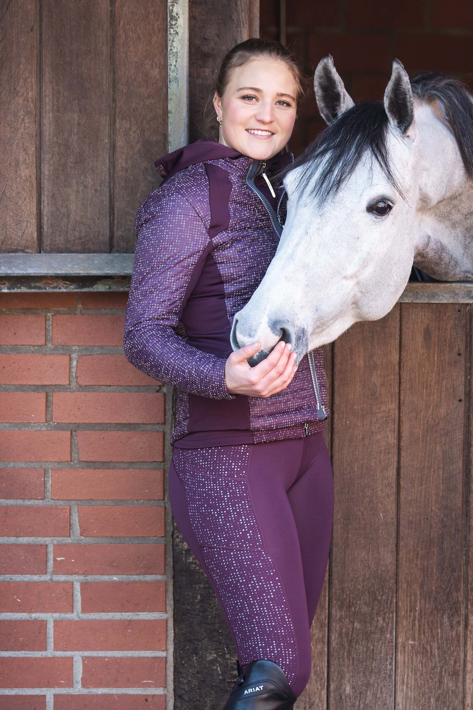 Ariat Eos Lumina Leggins da equitazione con full seat