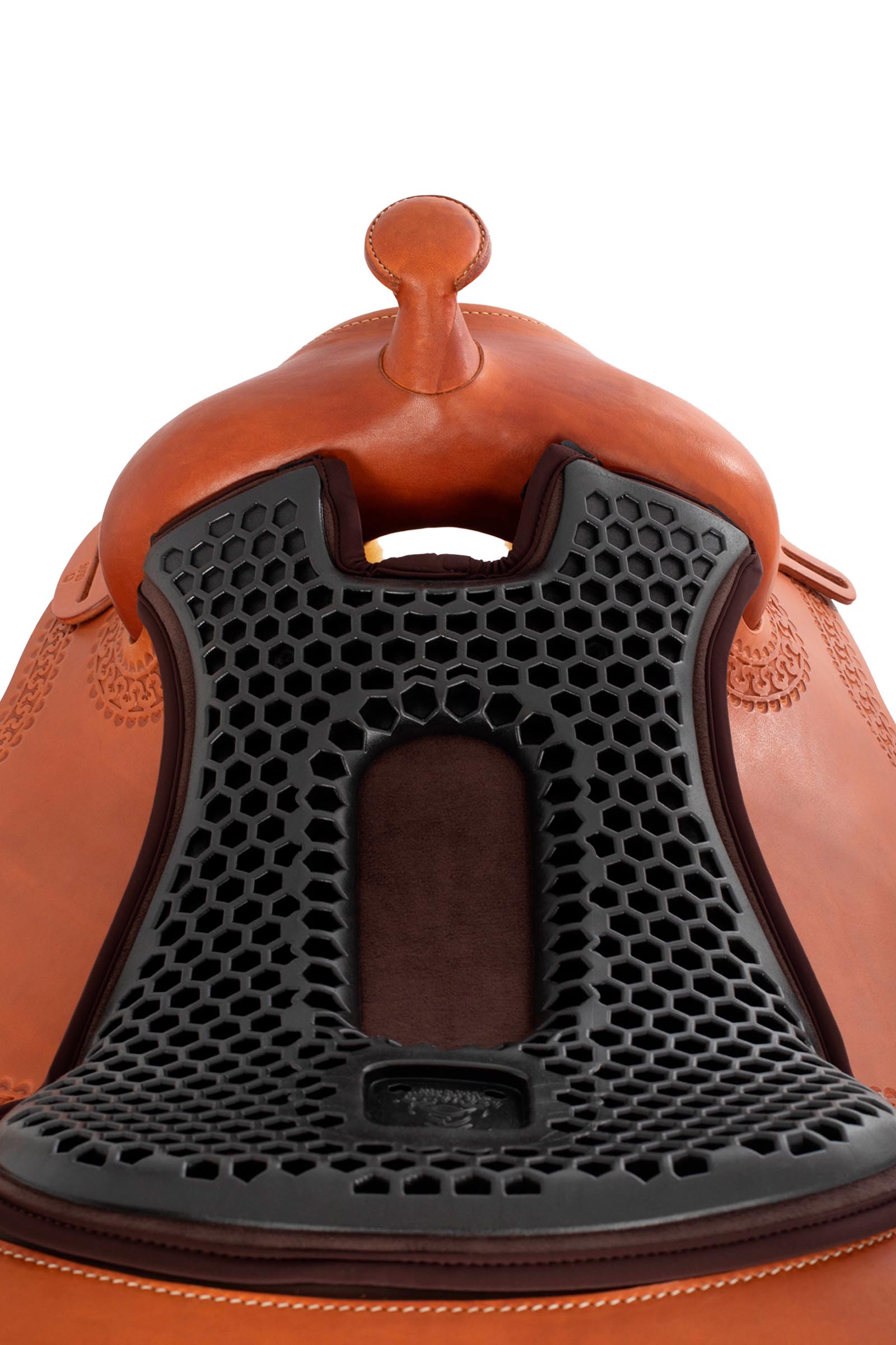 Acavallo coprisedile Ortho pube western Hexa gel esterno Dri-Lex, 20 mm  