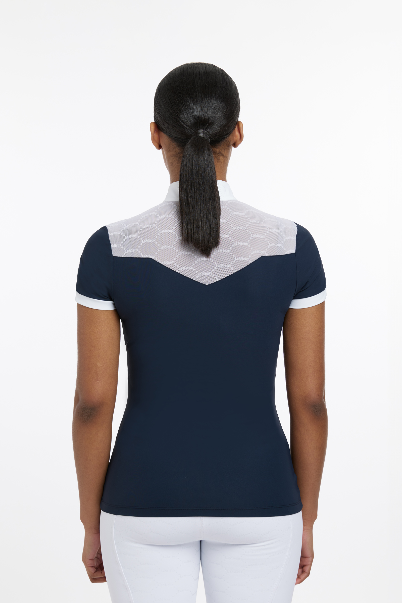 LeMieux Emily camicia da gara a maniche corte da donna