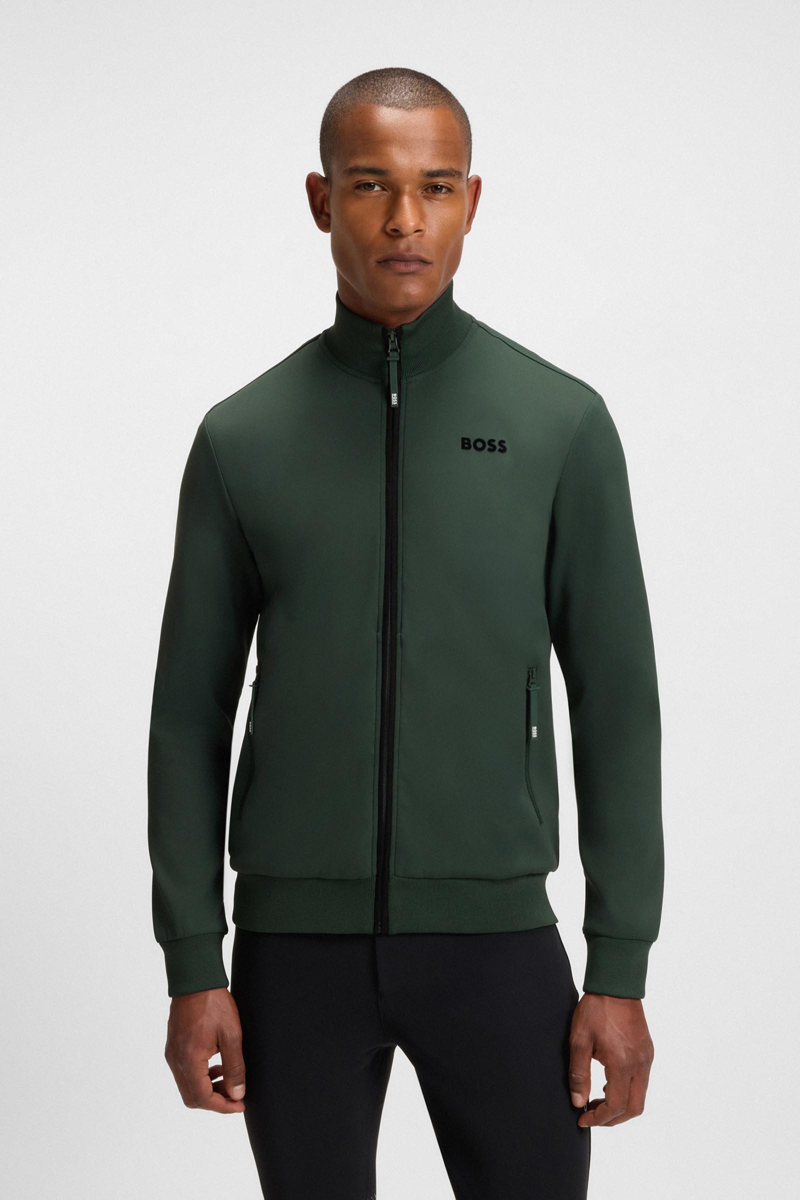 Boss Sammy cardigan funzionale uomo