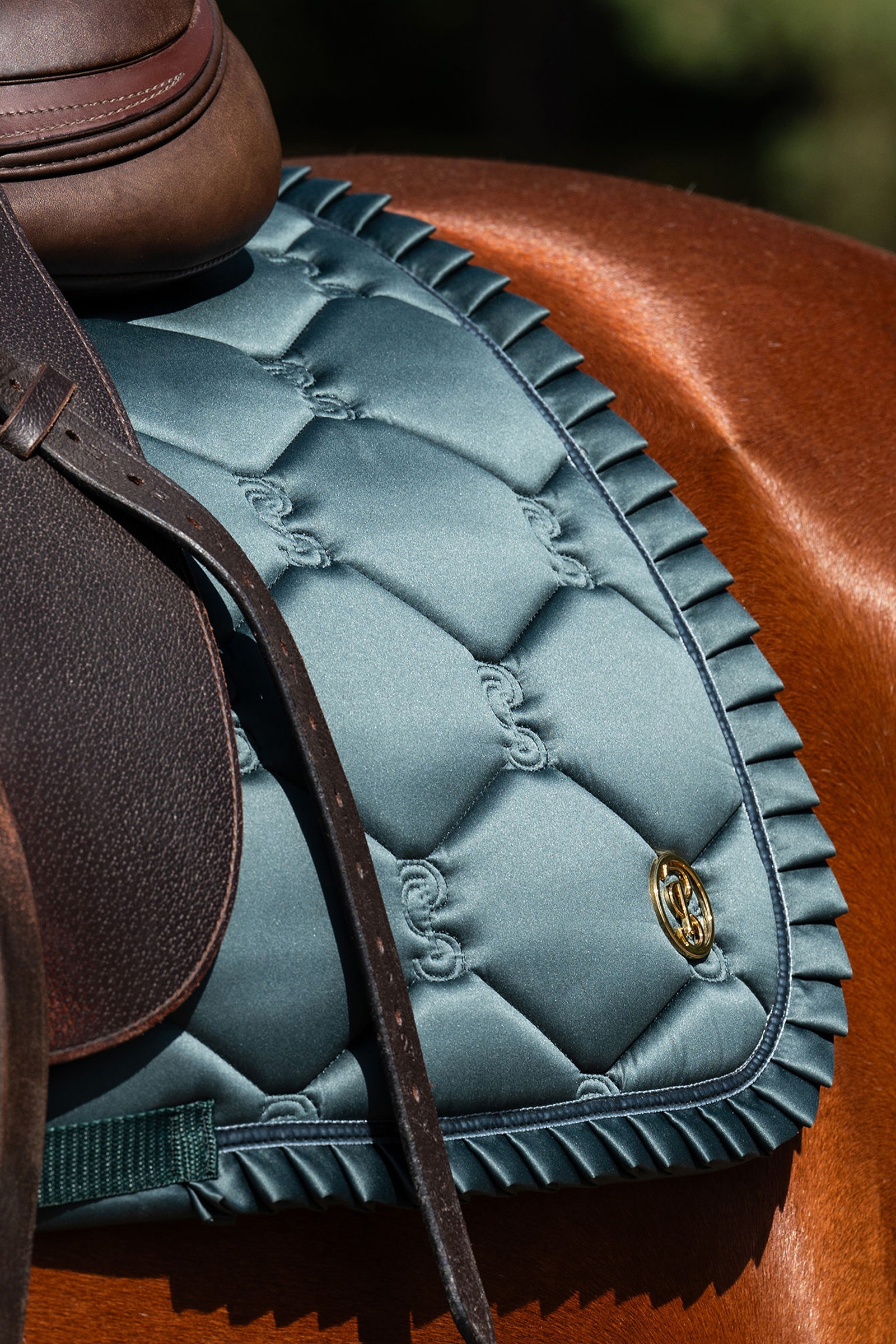 PS of Sweden Sottosella da salto con dettagli arricciati